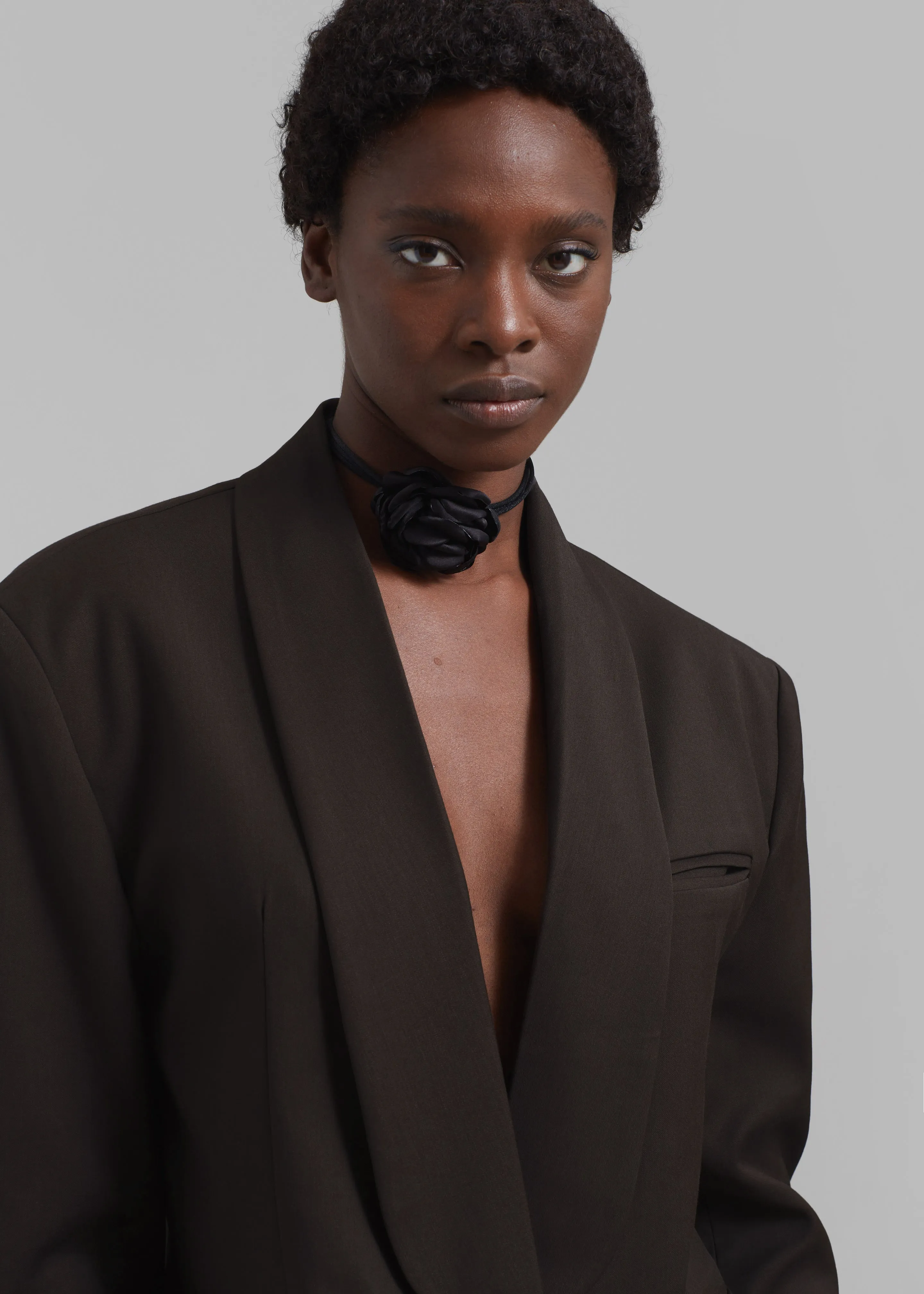 Jo Flower Accessory - Black sold by Frankie Shop product image thumbnail 4