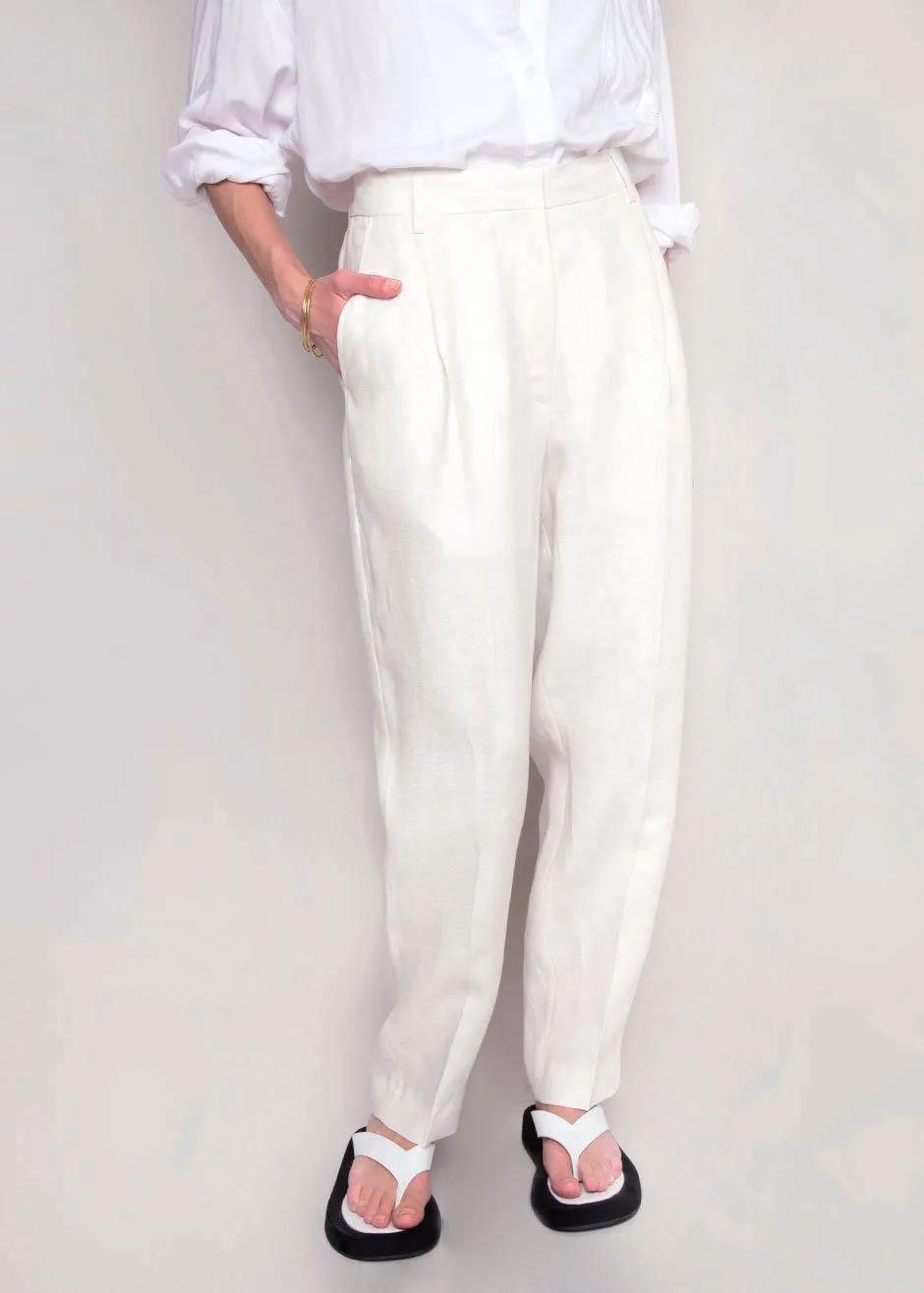 Remain Birger Christensen Paris Pants - White Asparagus sold by Frankie Shop product image thumbnail 2