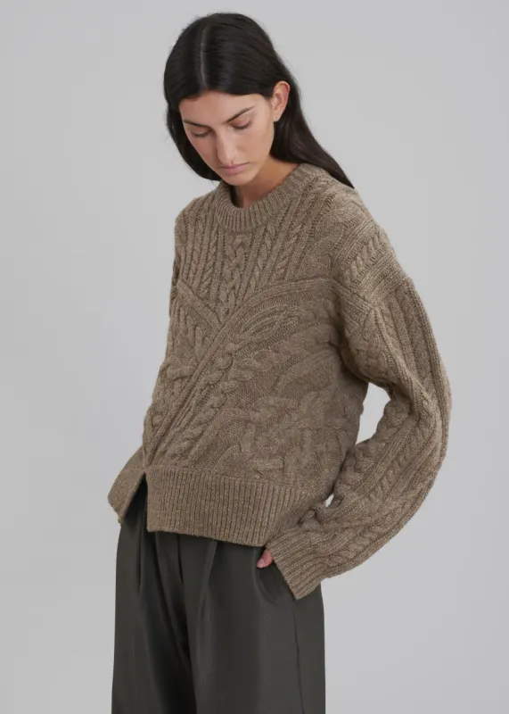 The Garment Canada Knit - Hazelnut made by Frankie Shop