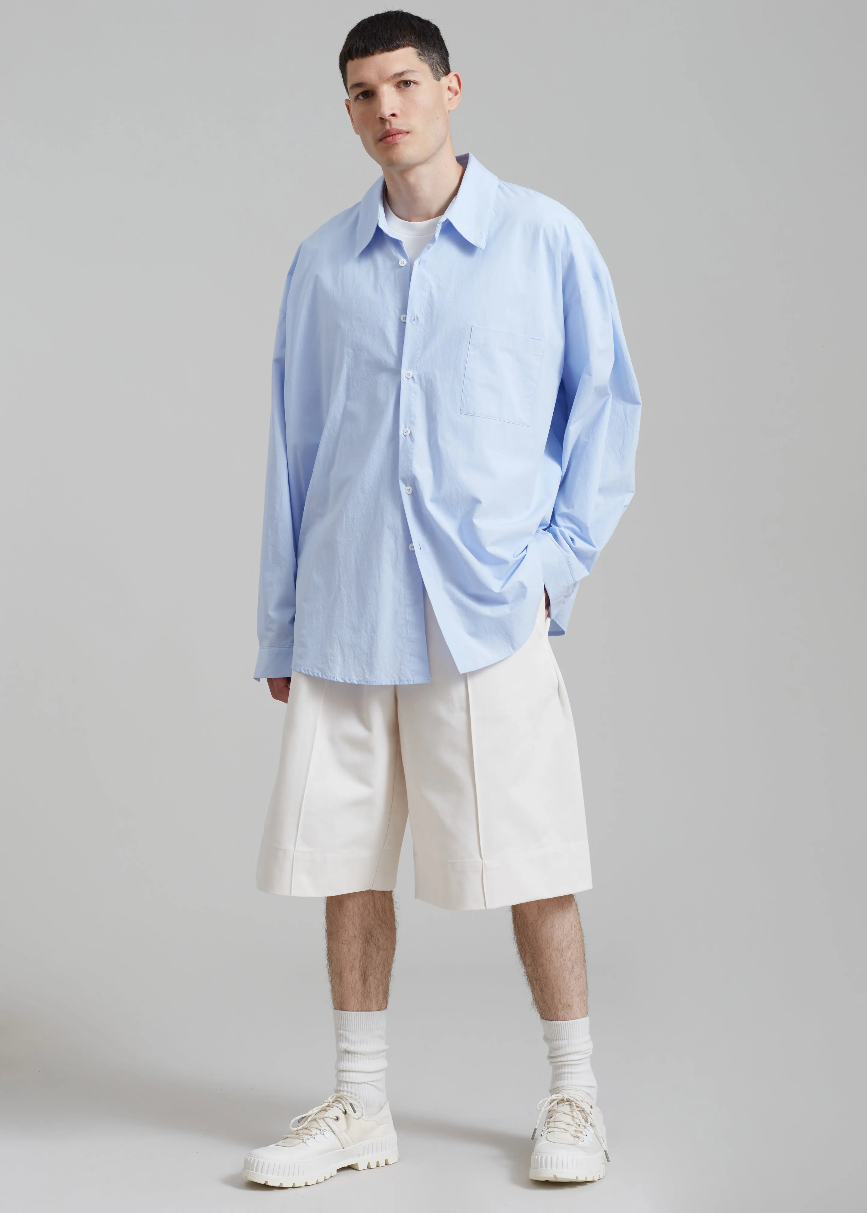 Darren Oversized Shirt - Light Blue sold by Frankie Shop product image thumbnail 5