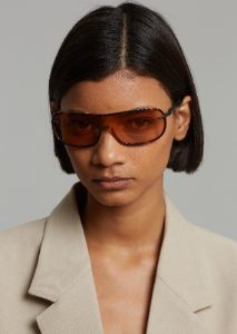 Karen Wazen Jordan Sunglasses - Peanut sold by Frankie Shop