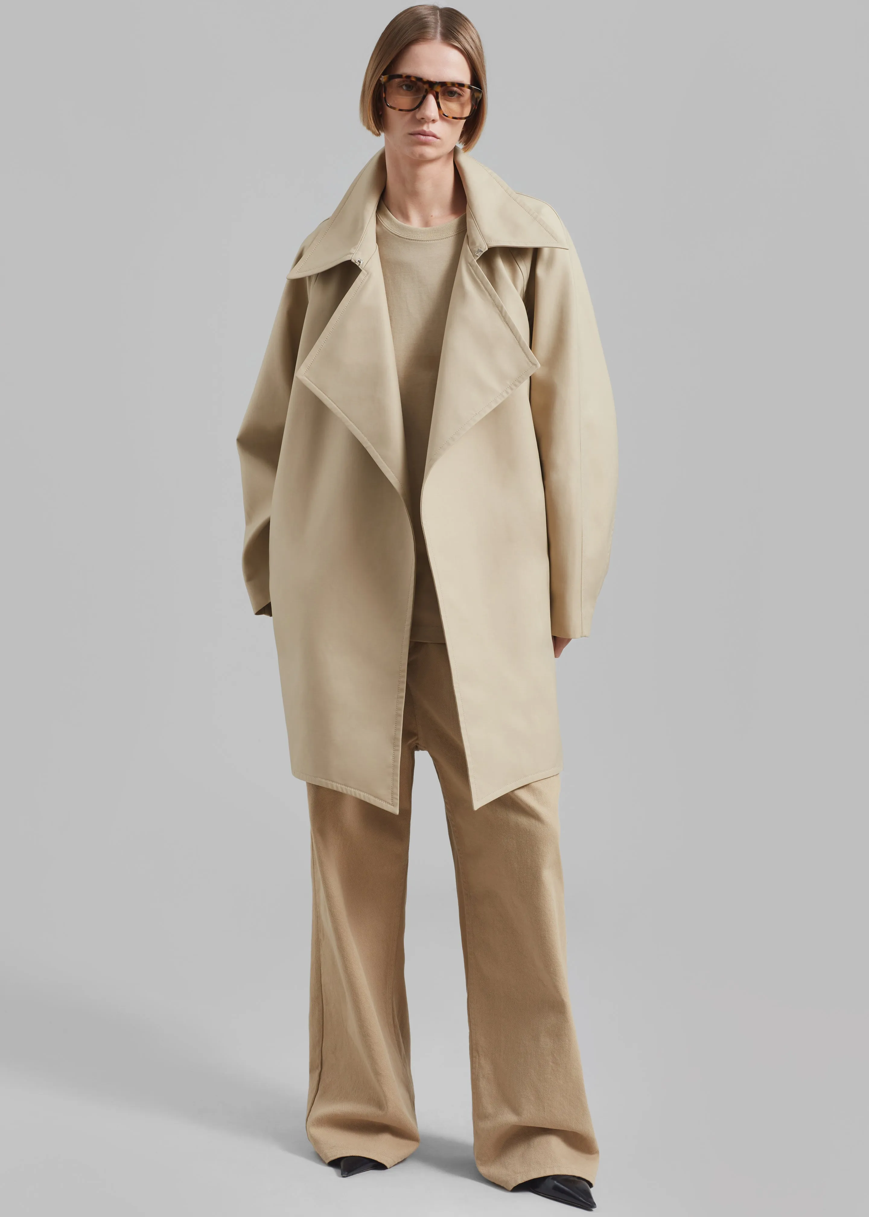 Bene Trench Coat - Beige sold by Frankie Shop product image thumbnail 2