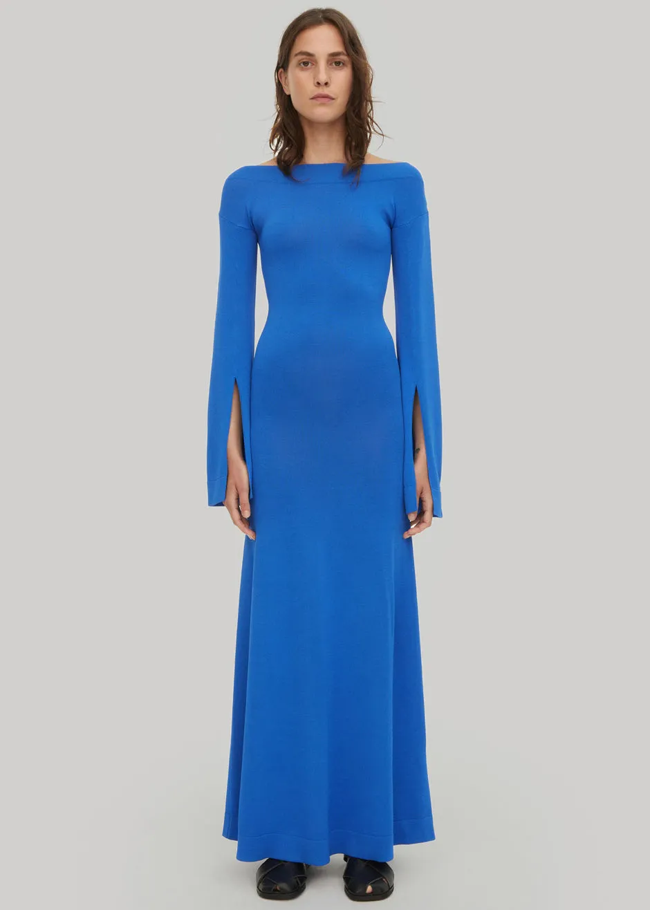 By Malene Birger Sima Dress - Arctic Blue sold by Frankie Shop