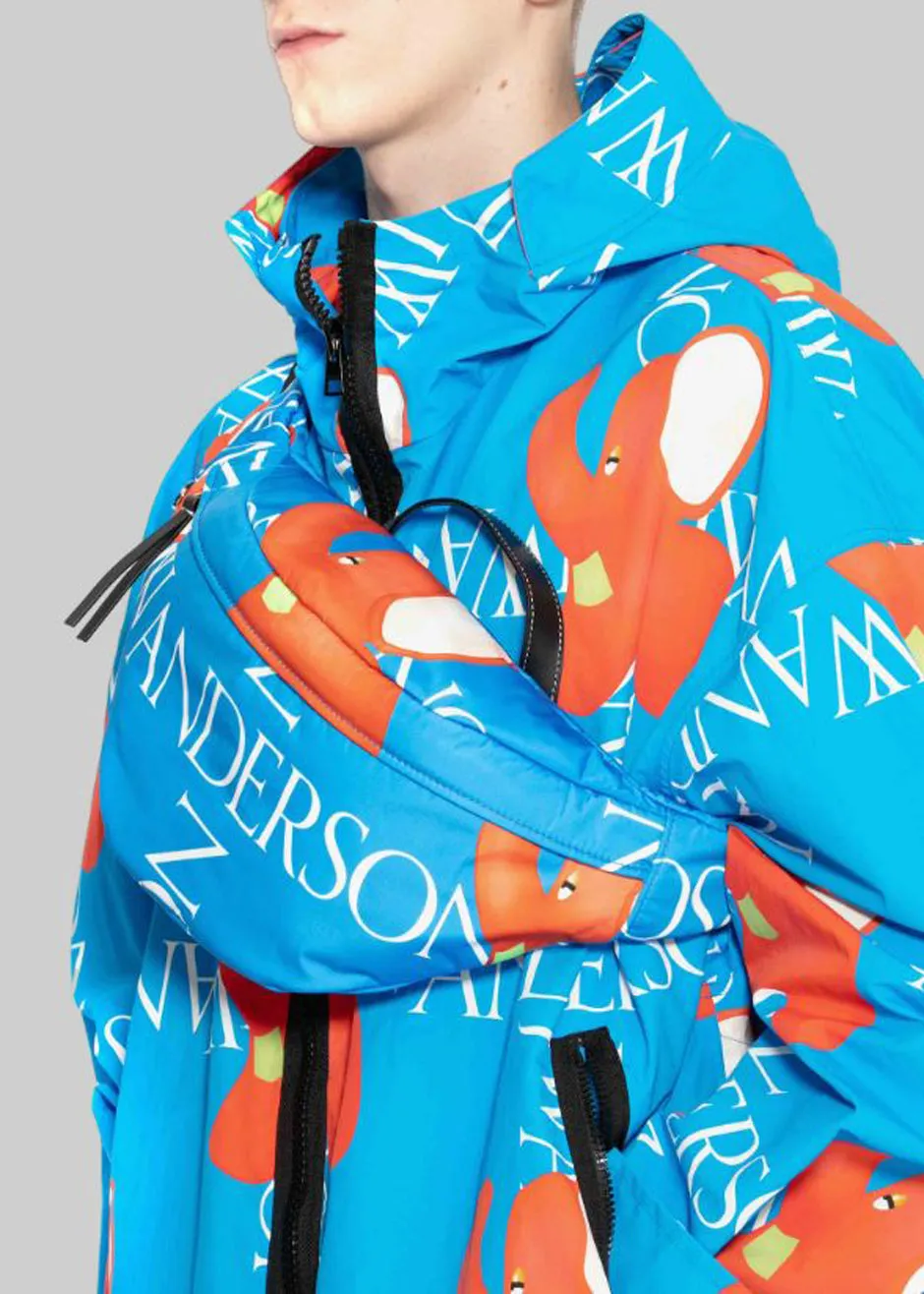 JW Anderson Bum Bag With Elephant Motif - Blue sold by Frankie Shop product image thumbnail 2