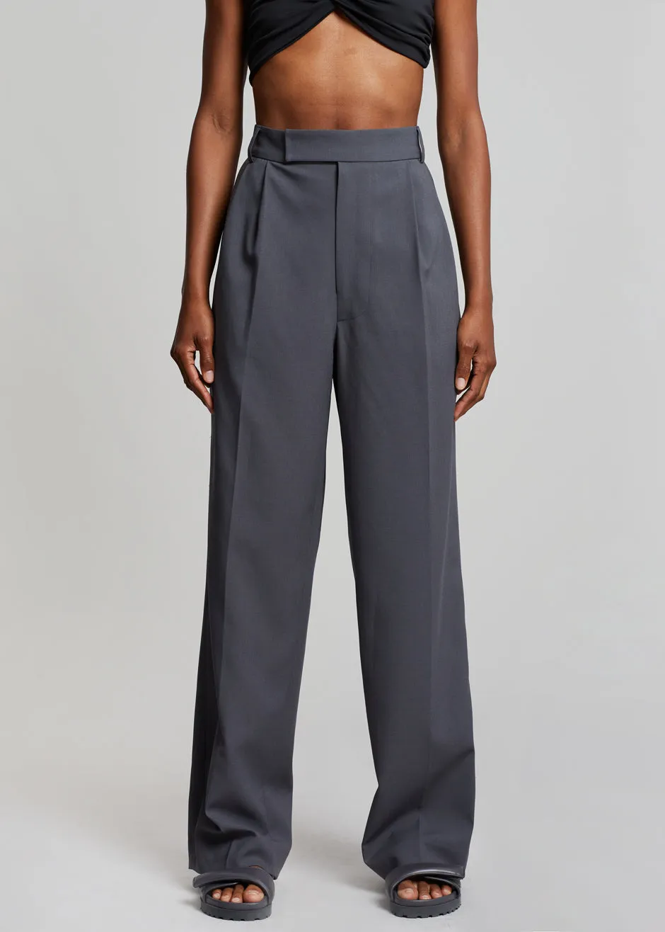 Bea Suit Pants - Charcoal sold by Frankie Shop product image thumbnail 4