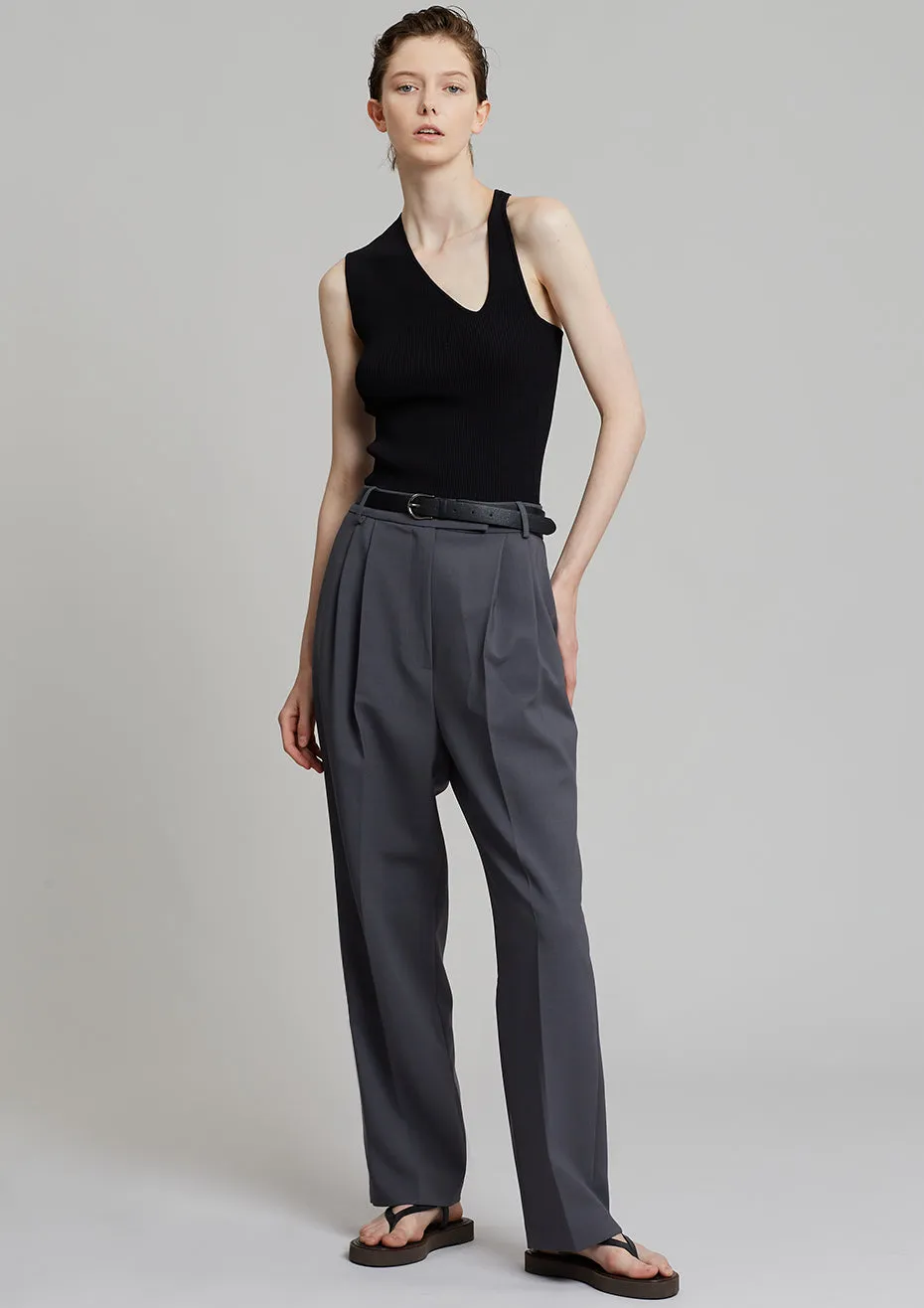 Bea Suit Pants - Charcoal sold by Frankie Shop product image thumbnail 2