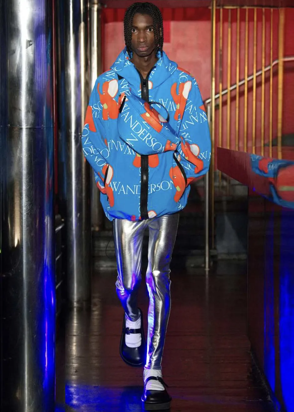 JW Anderson Bum Bag With Elephant Motif - Blue sold by Frankie Shop product image thumbnail 4