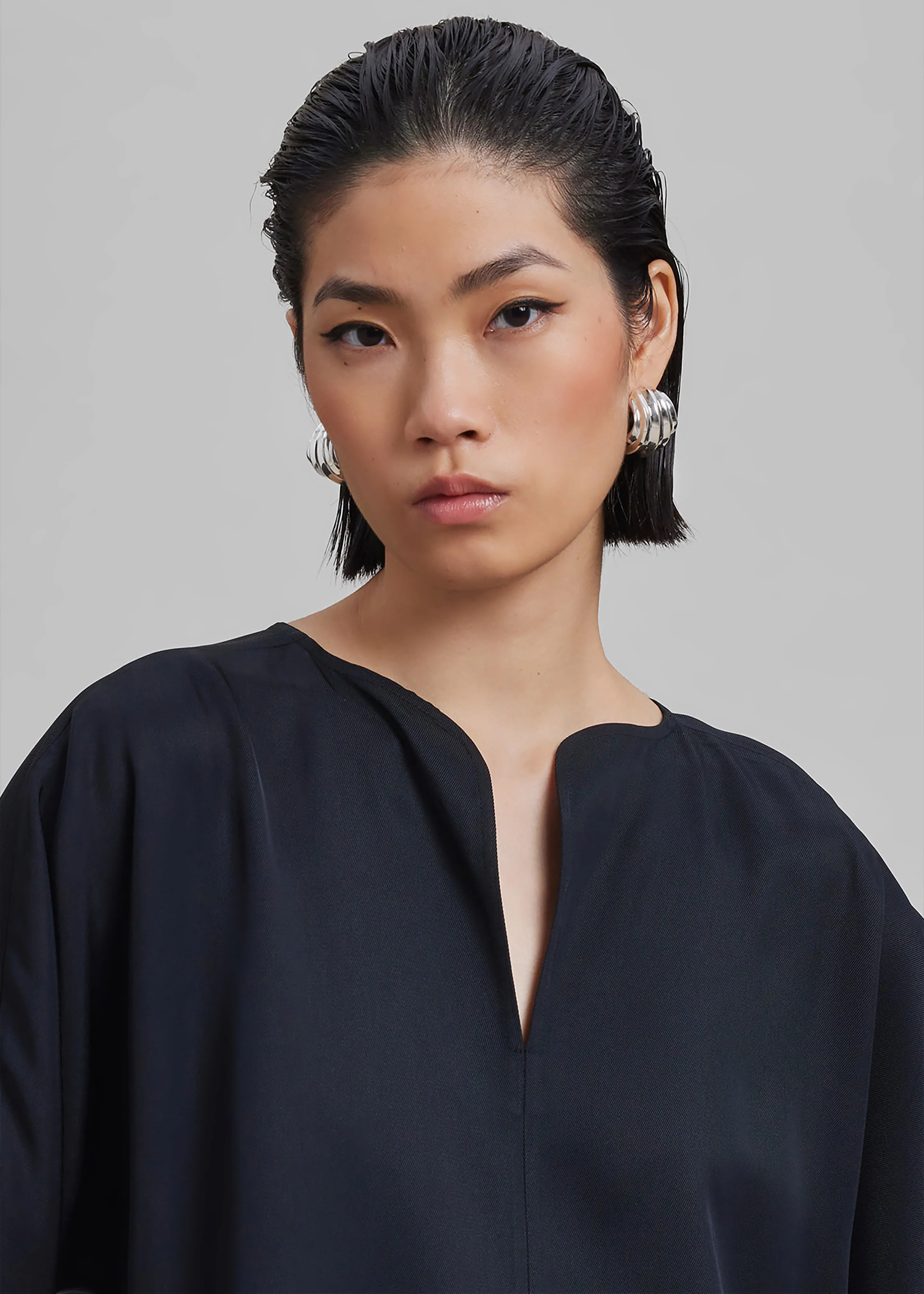 By Malene Birger Calias Blouse - Black sold by Frankie Shop product image thumbnail 5