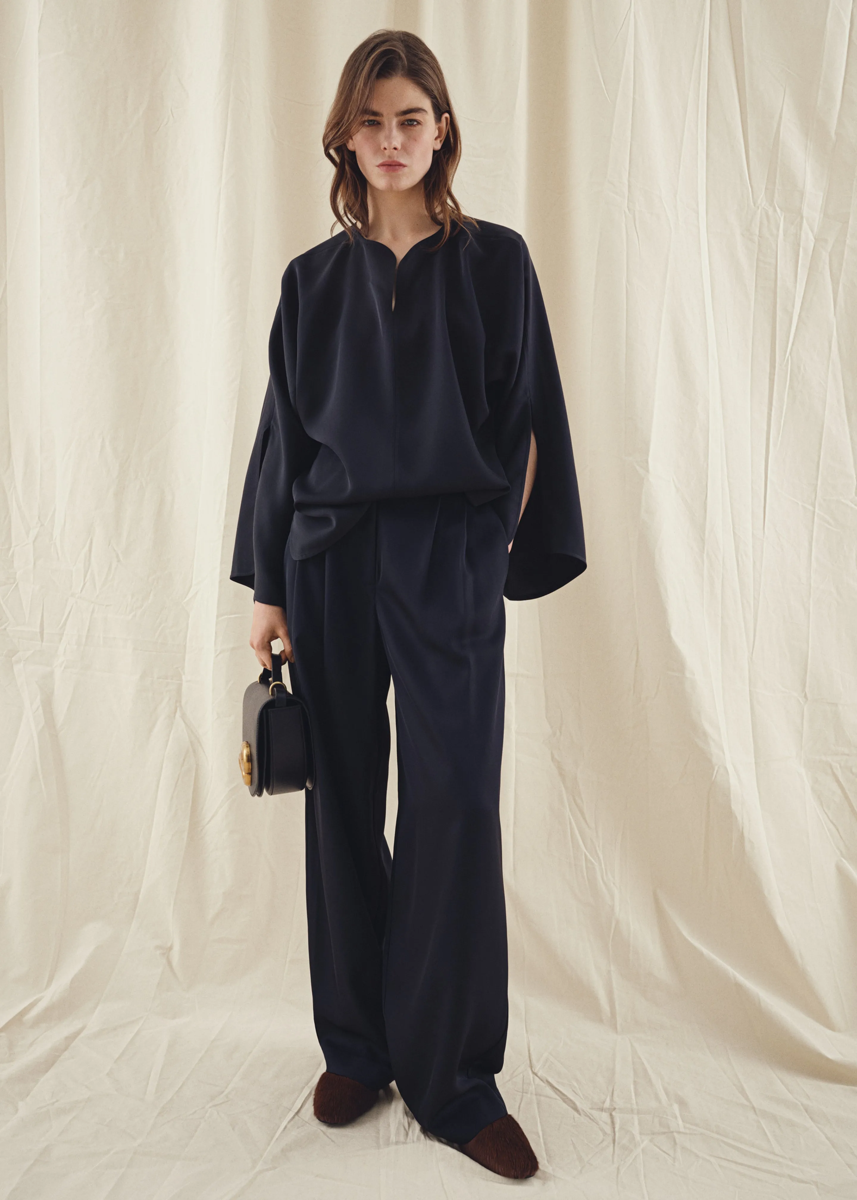 By Malene Birger Calias Blouse - Black sold by Frankie Shop product image thumbnail 4