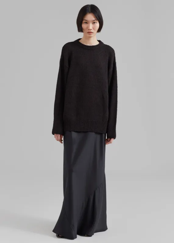 Ahine Sweater - Black made by Frankie Shop