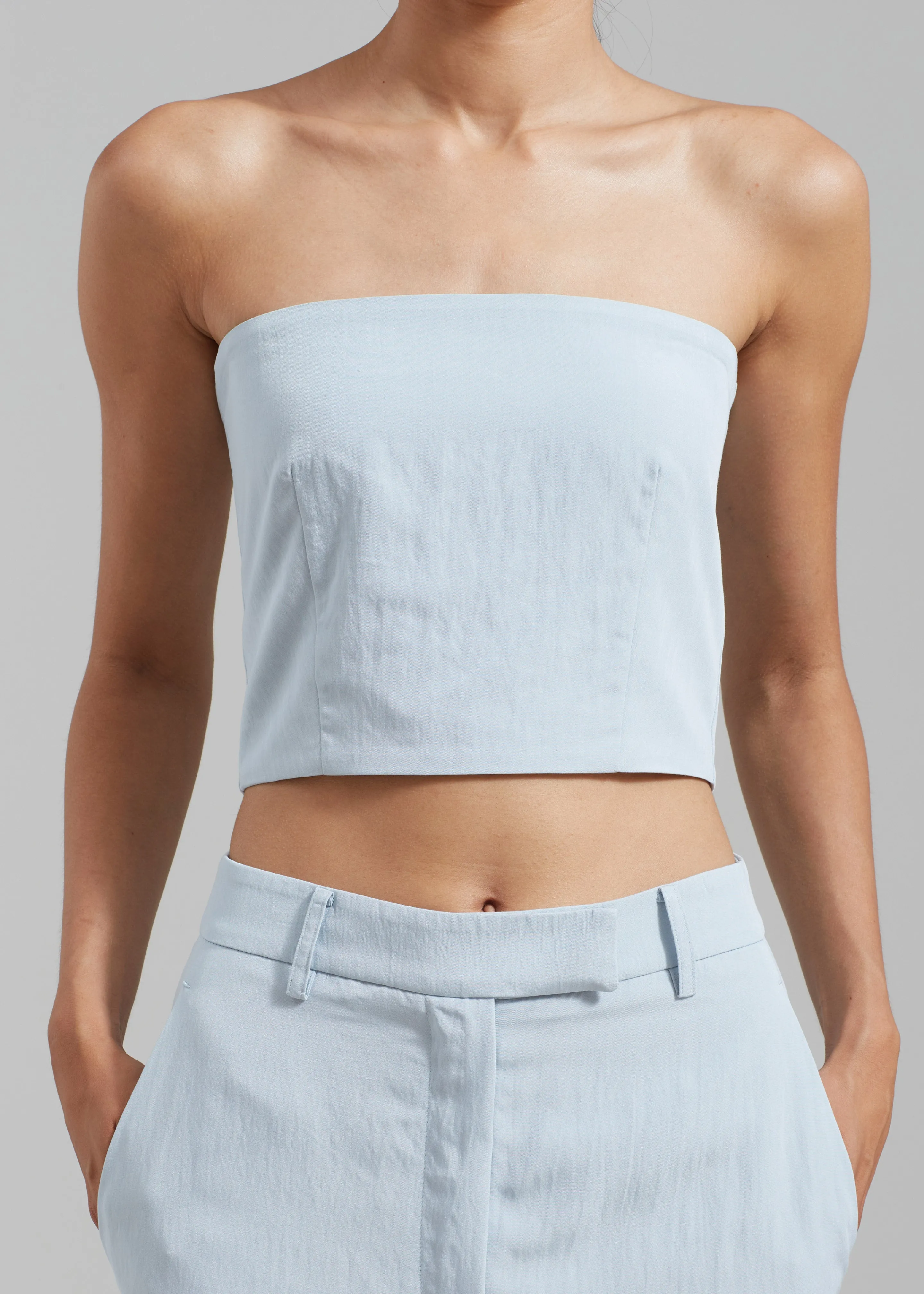 Anastasia Tube Top - Sky sold by Frankie Shop product image thumbnail 3