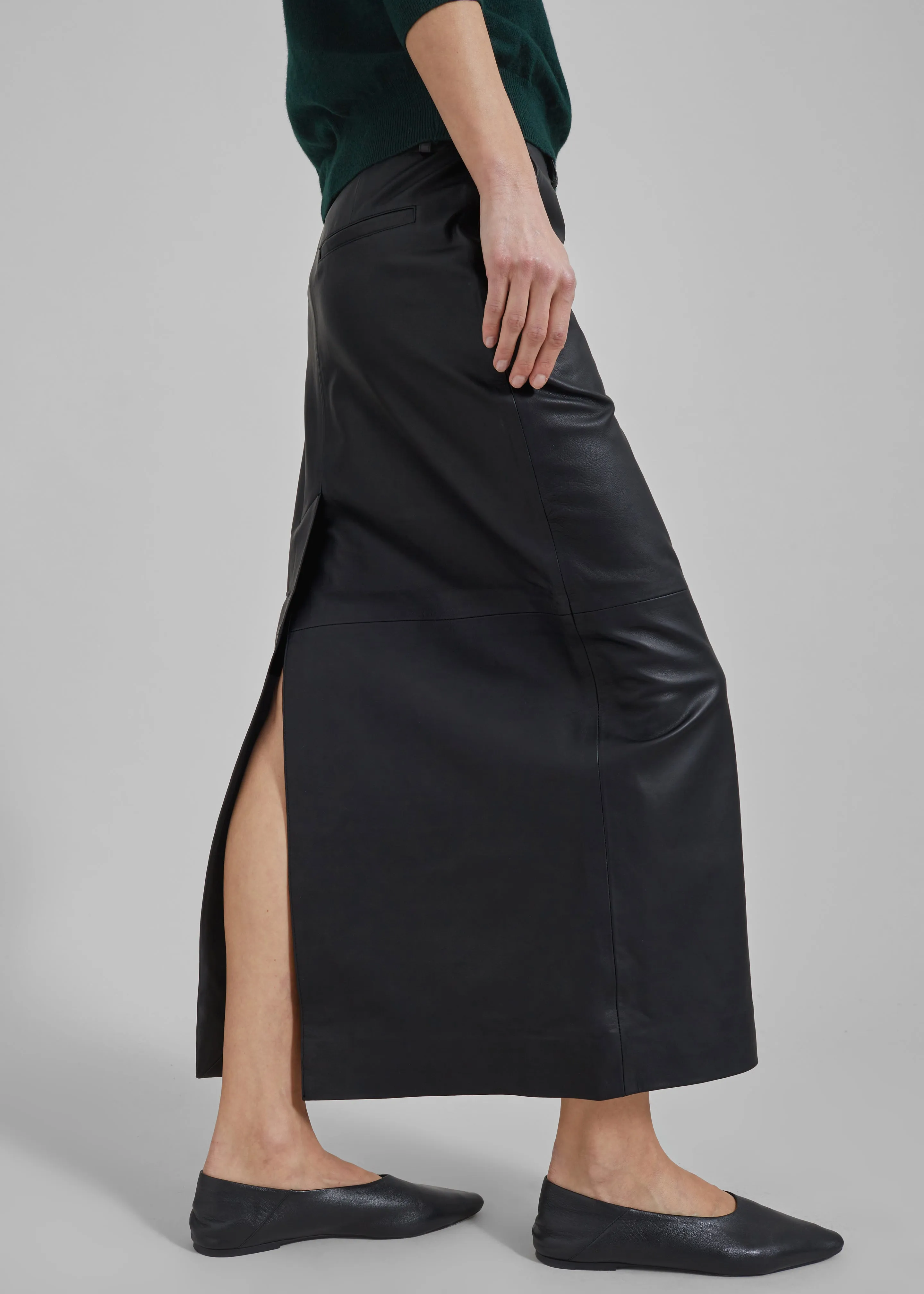 Remain Maxi Pencil Skirt - Black sold by Frankie Shop product image thumbnail 5