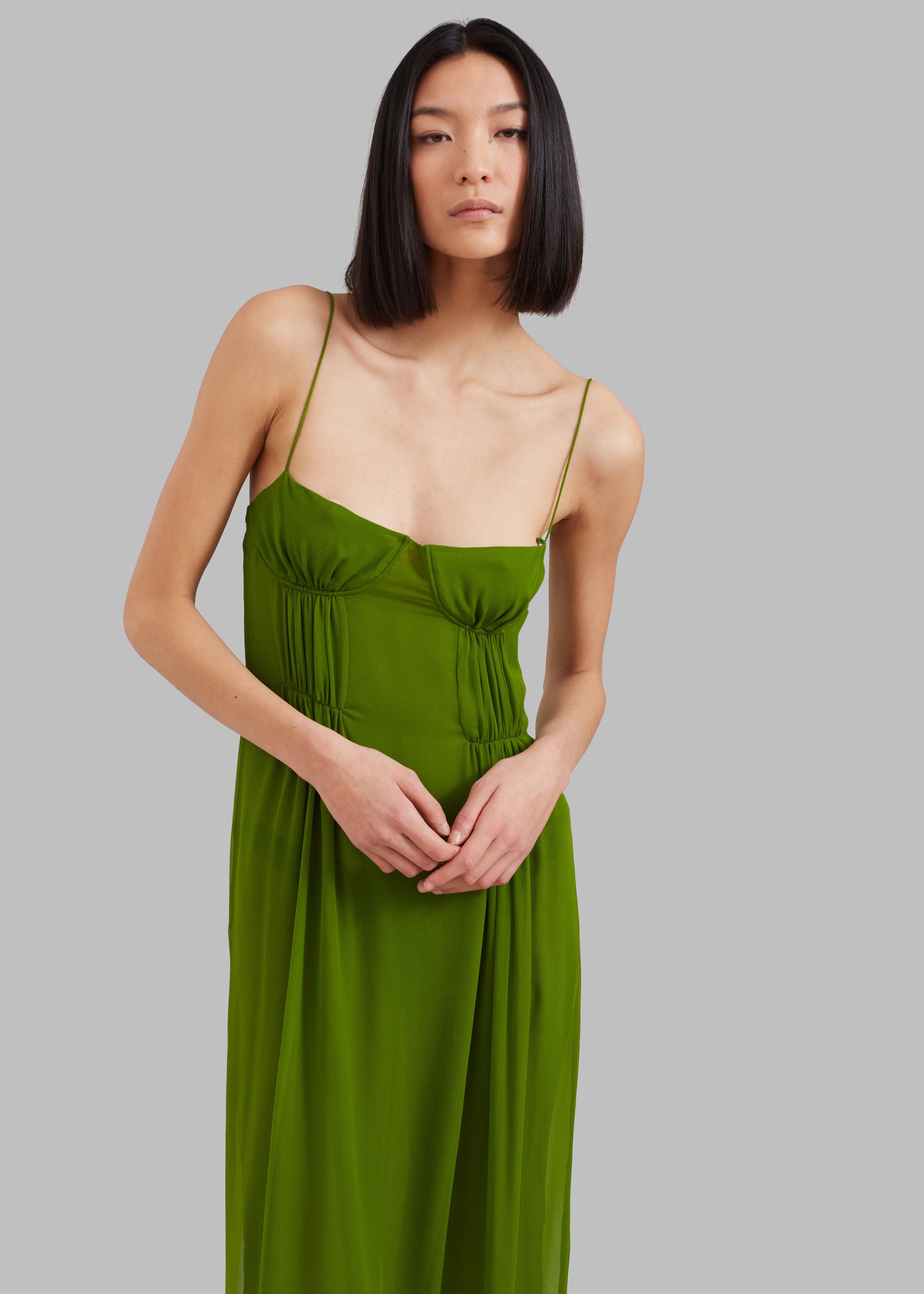 Christopher Esber Balconette Bra Dress - Vert Green sold by Frankie Shop product image thumbnail 4