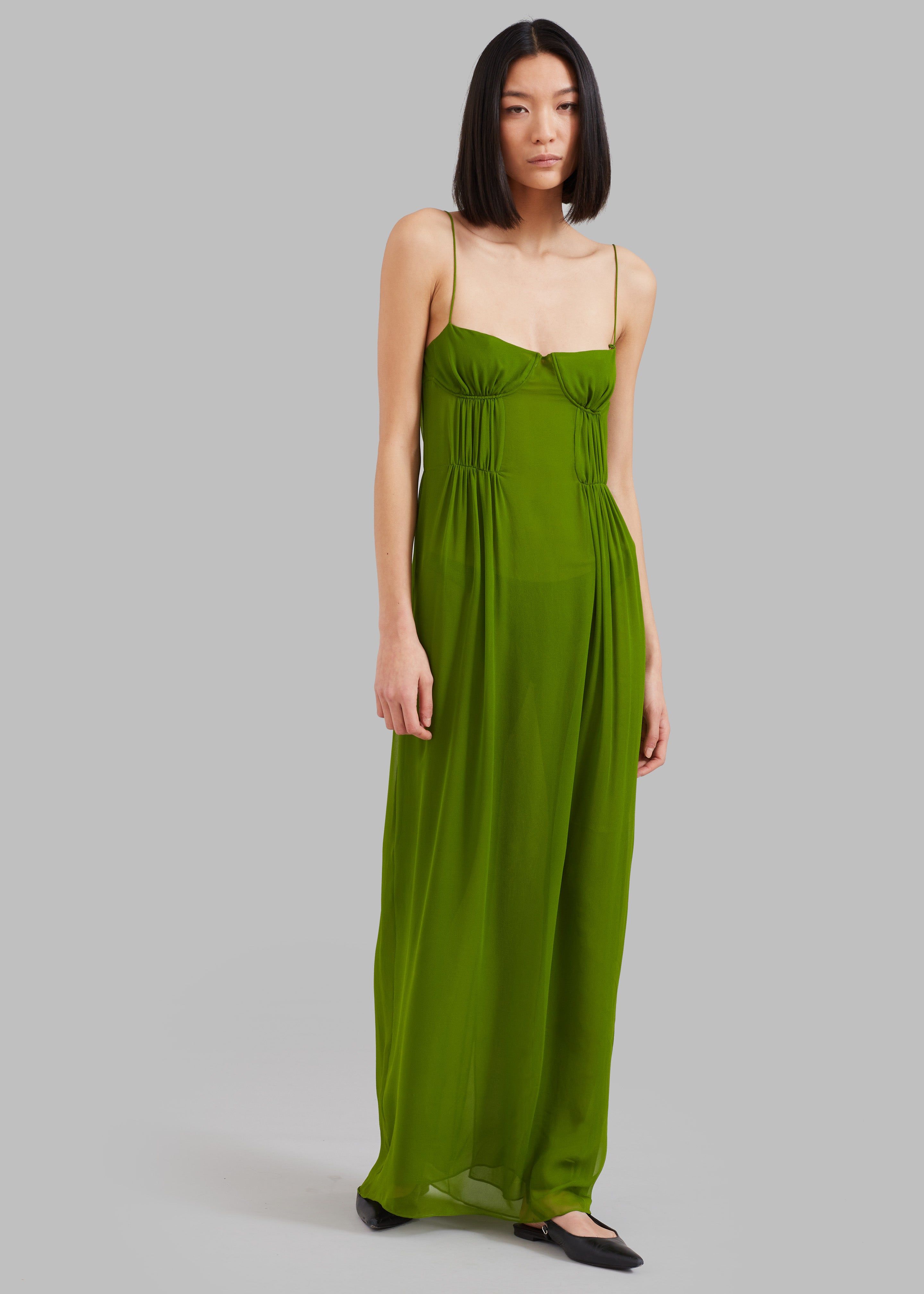 Christopher Esber Balconette Bra Dress - Vert Green sold by Frankie Shop product image thumbnail 5