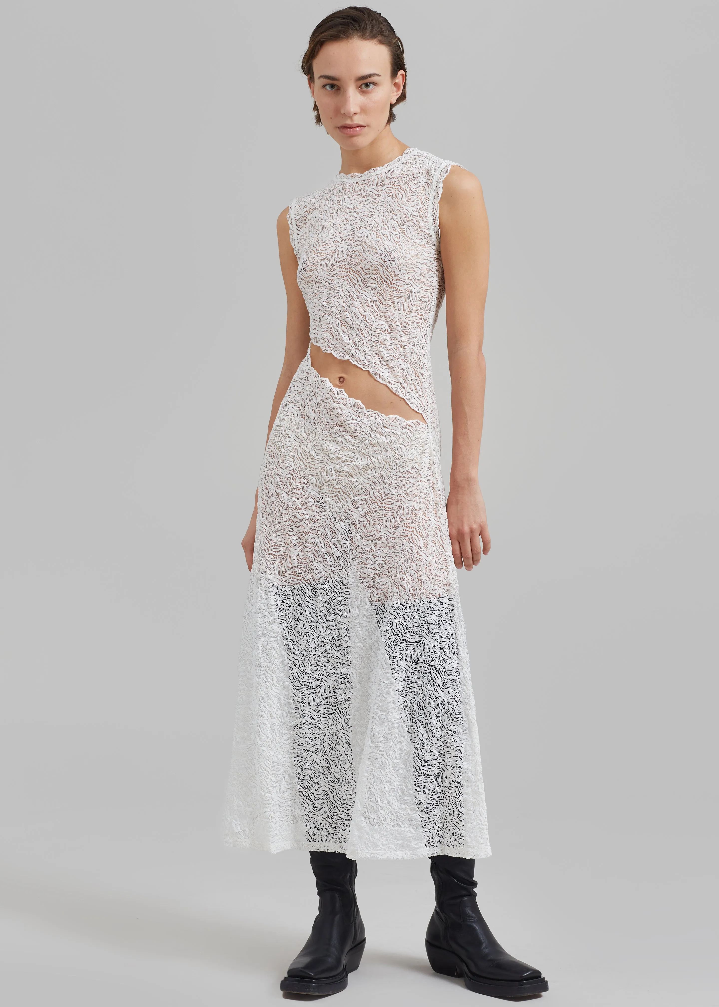 Beaufille Silva Dress - White sold by Frankie Shop product image thumbnail 3