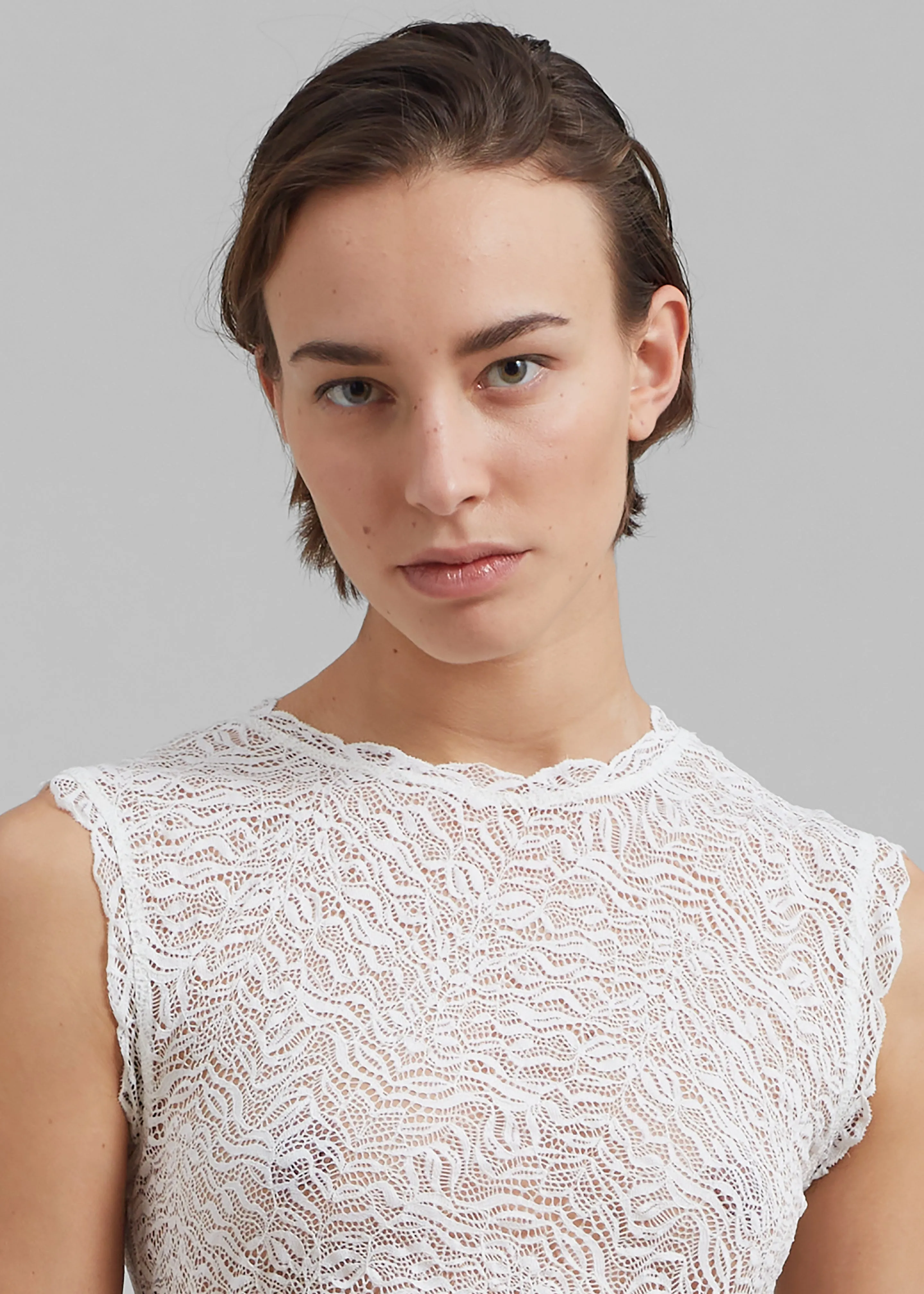 Beaufille Silva Dress - White sold by Frankie Shop product image thumbnail 4