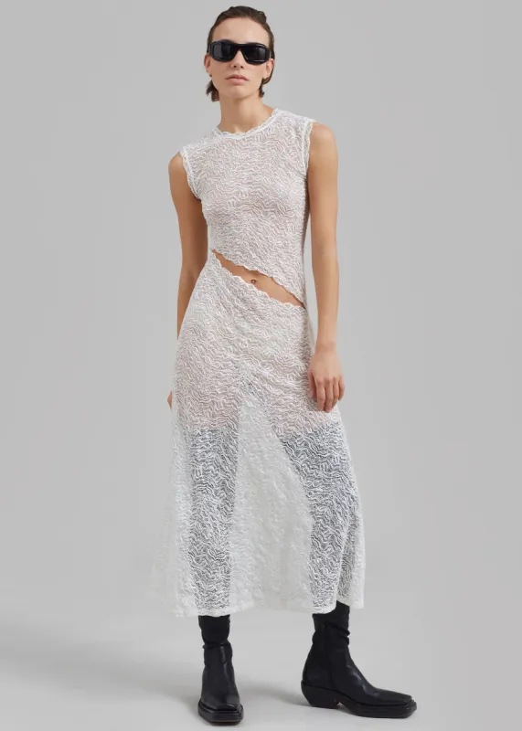 Beaufille Silva Dress - White sold by Frankie Shop
