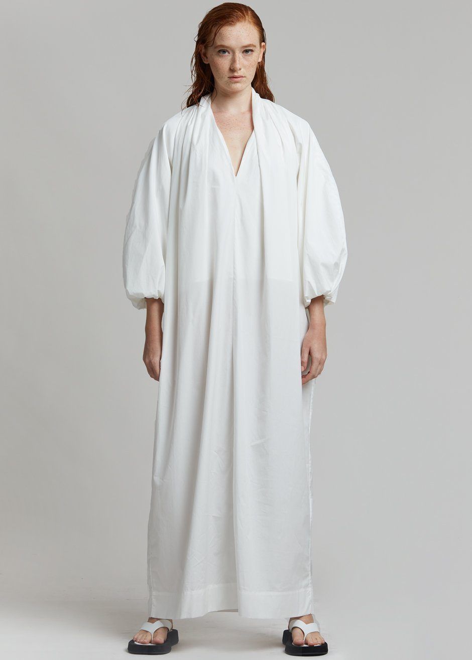 Esse Studios Collected Long Dress - Ivory sold by Frankie Shop product image thumbnail 5