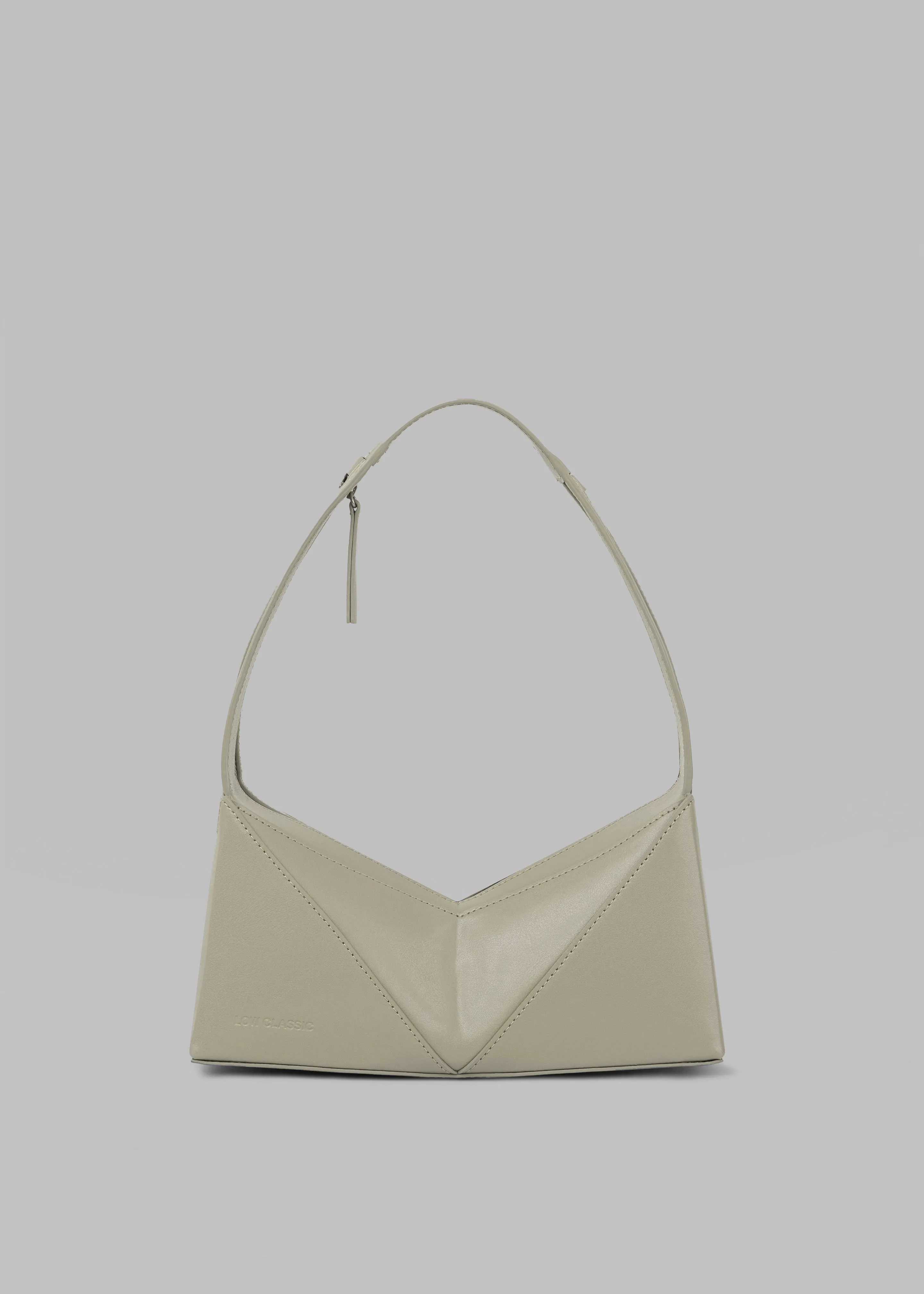 Low Classic Folded Cube Shoulder Bag - Khaki | Parallel
