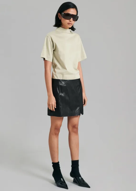 Femery Mini Skirt - Black sold by Frankie Shop