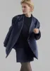Jo Satin Blazer - Navy sold by Frankie Shop