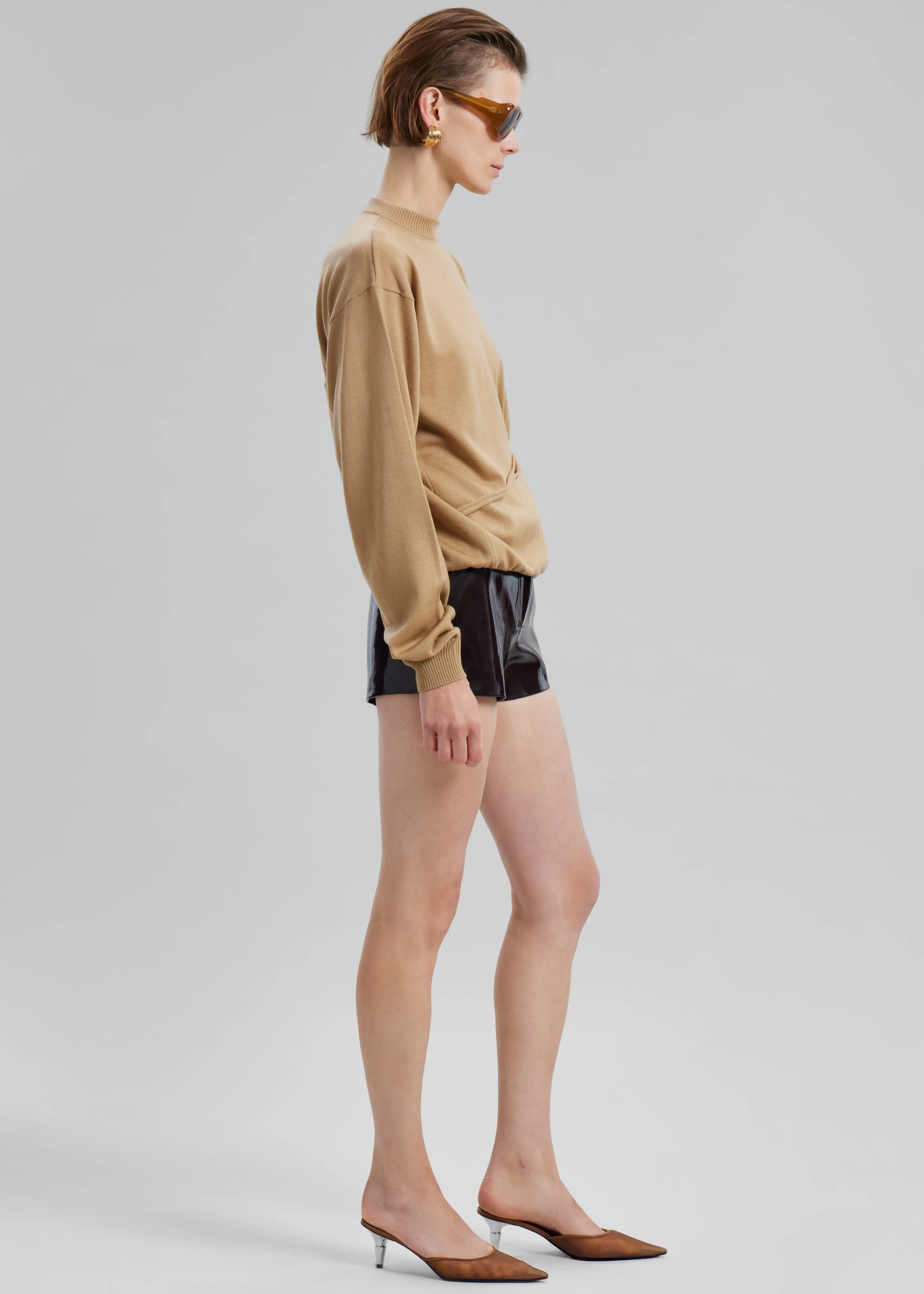 Sportmax Holiday Top - Beige sold by Frankie Shop product image thumbnail 5