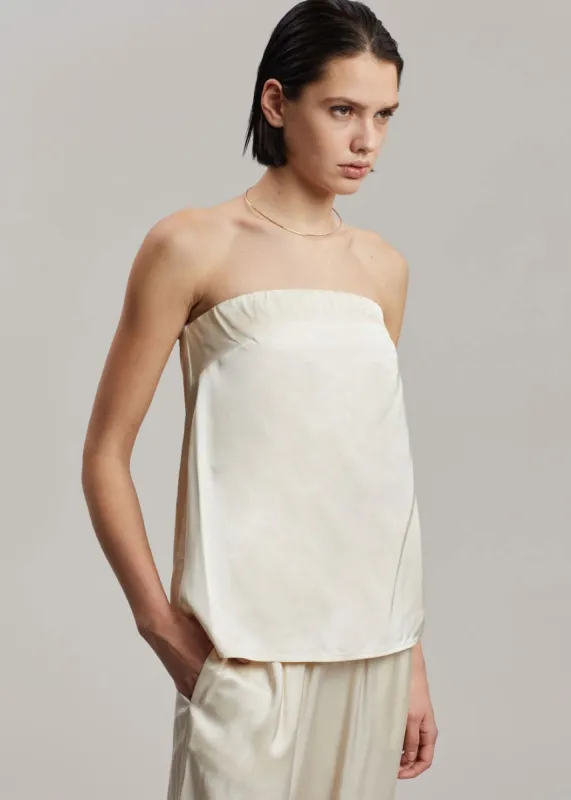 Esse Studios Column Layer Top - Champagne sold by Frankie Shop