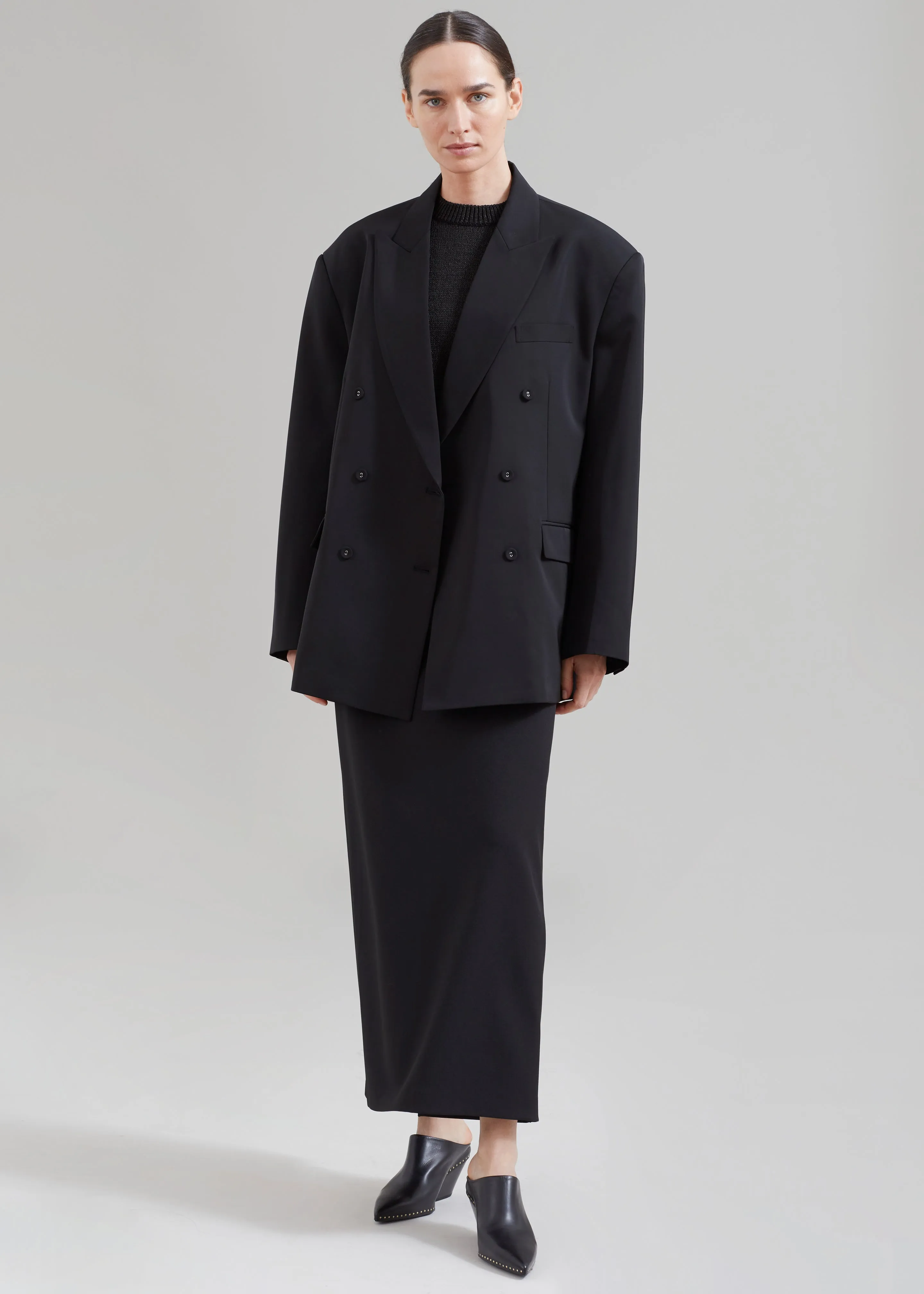Demi Blazer - Black sold by Frankie Shop product image thumbnail 4
