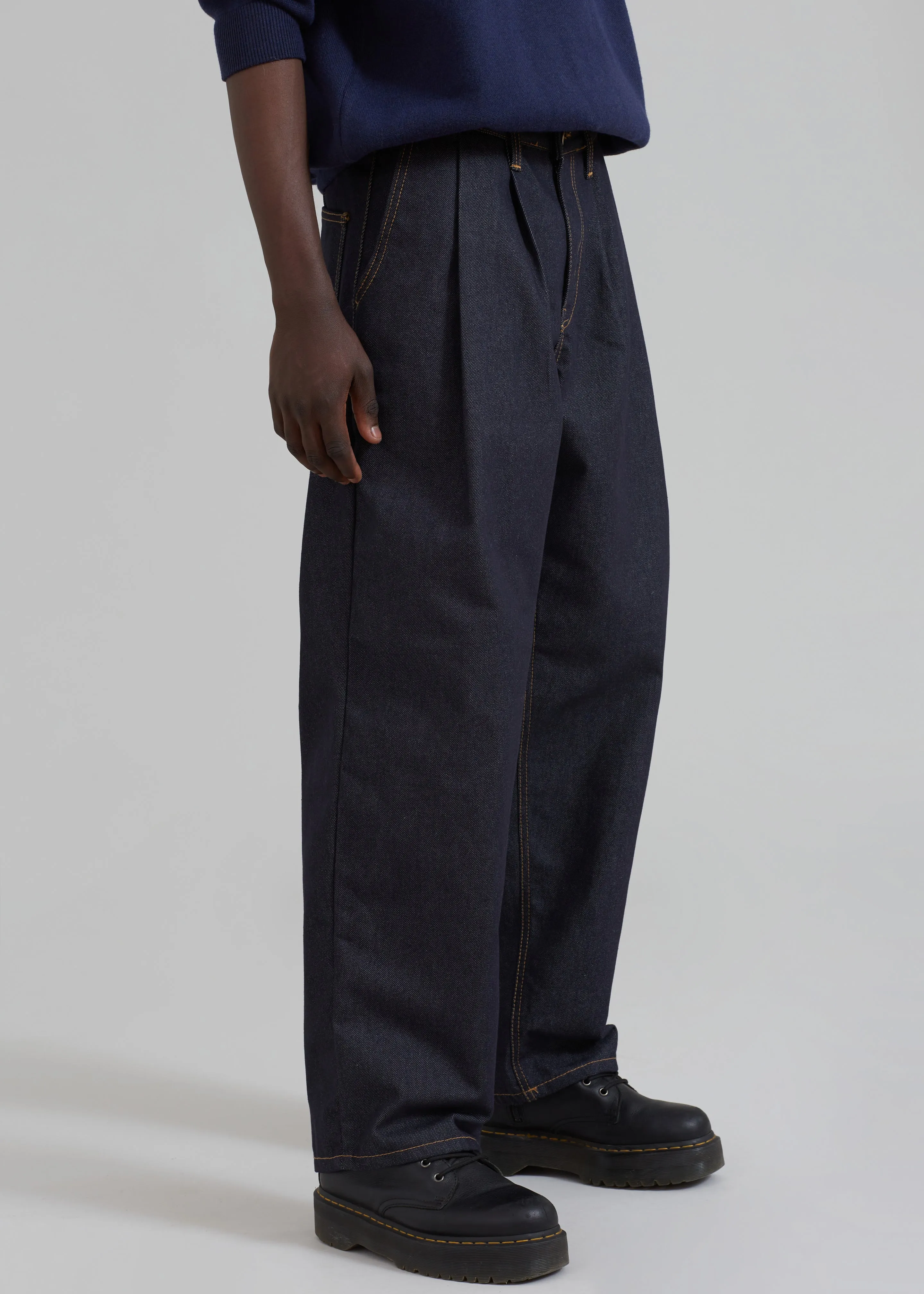 Zayn Jeans - Dark Indigo sold by Frankie Shop product image thumbnail 3