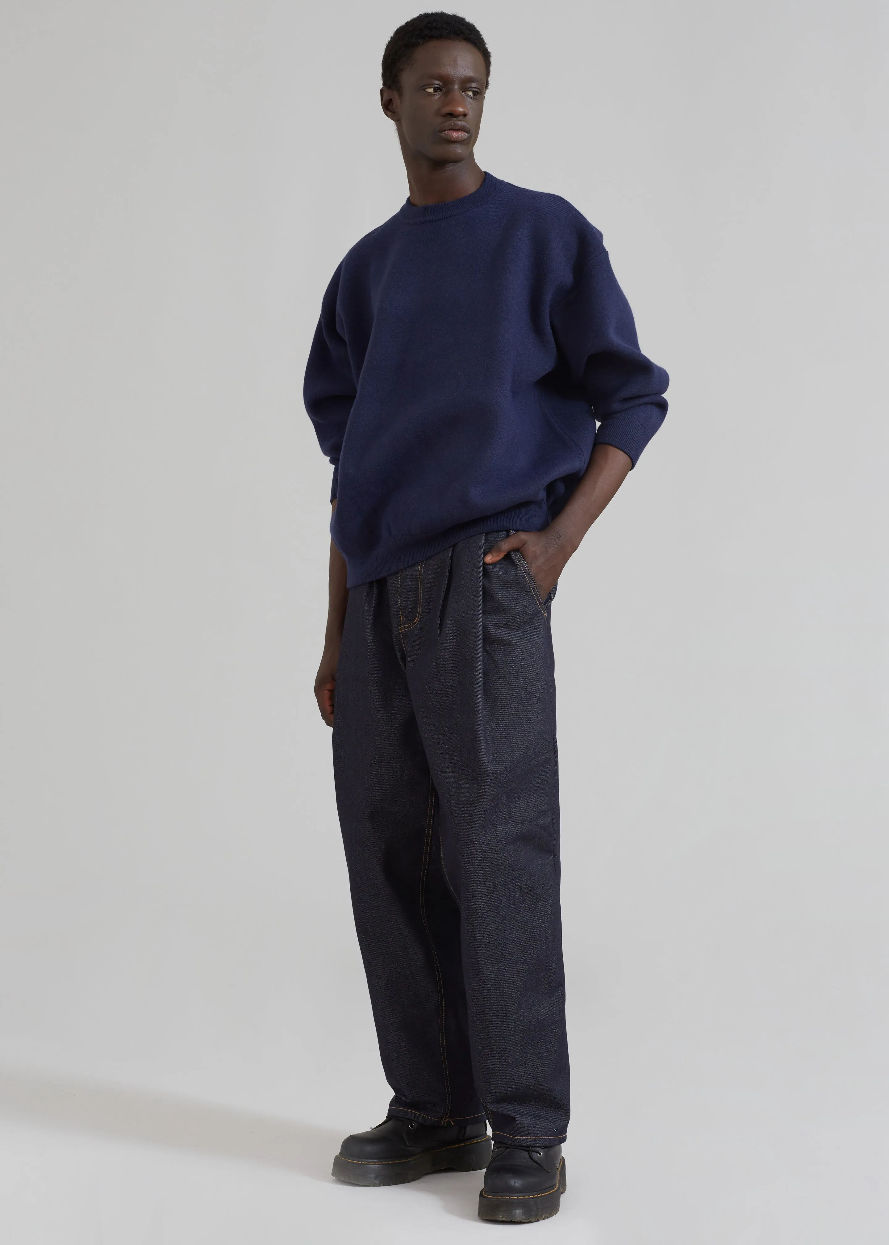 Zayn Jeans - Dark Indigo sold by Frankie Shop product image thumbnail 5