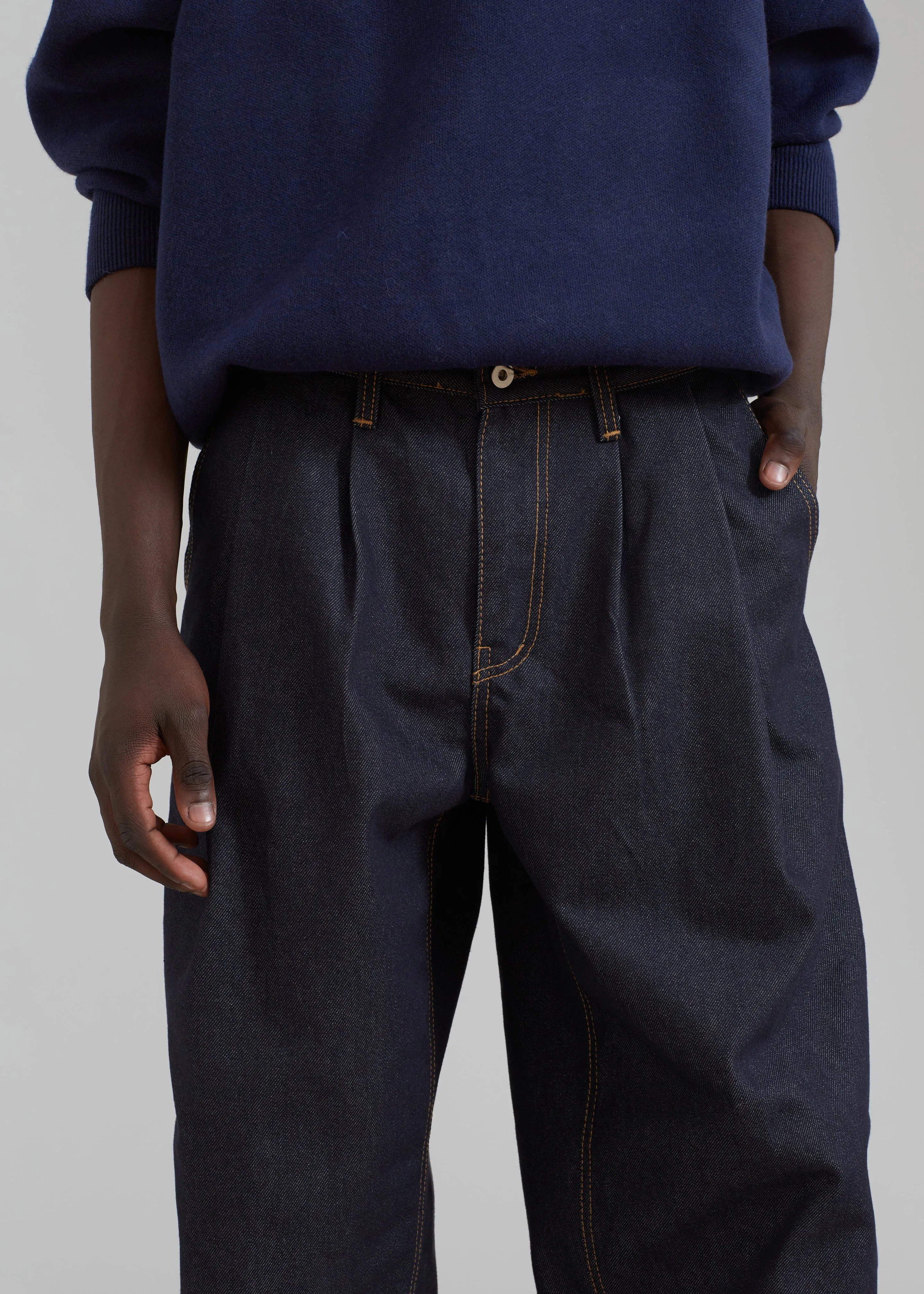 Zayn Jeans - Dark Indigo sold by Frankie Shop product image thumbnail 4