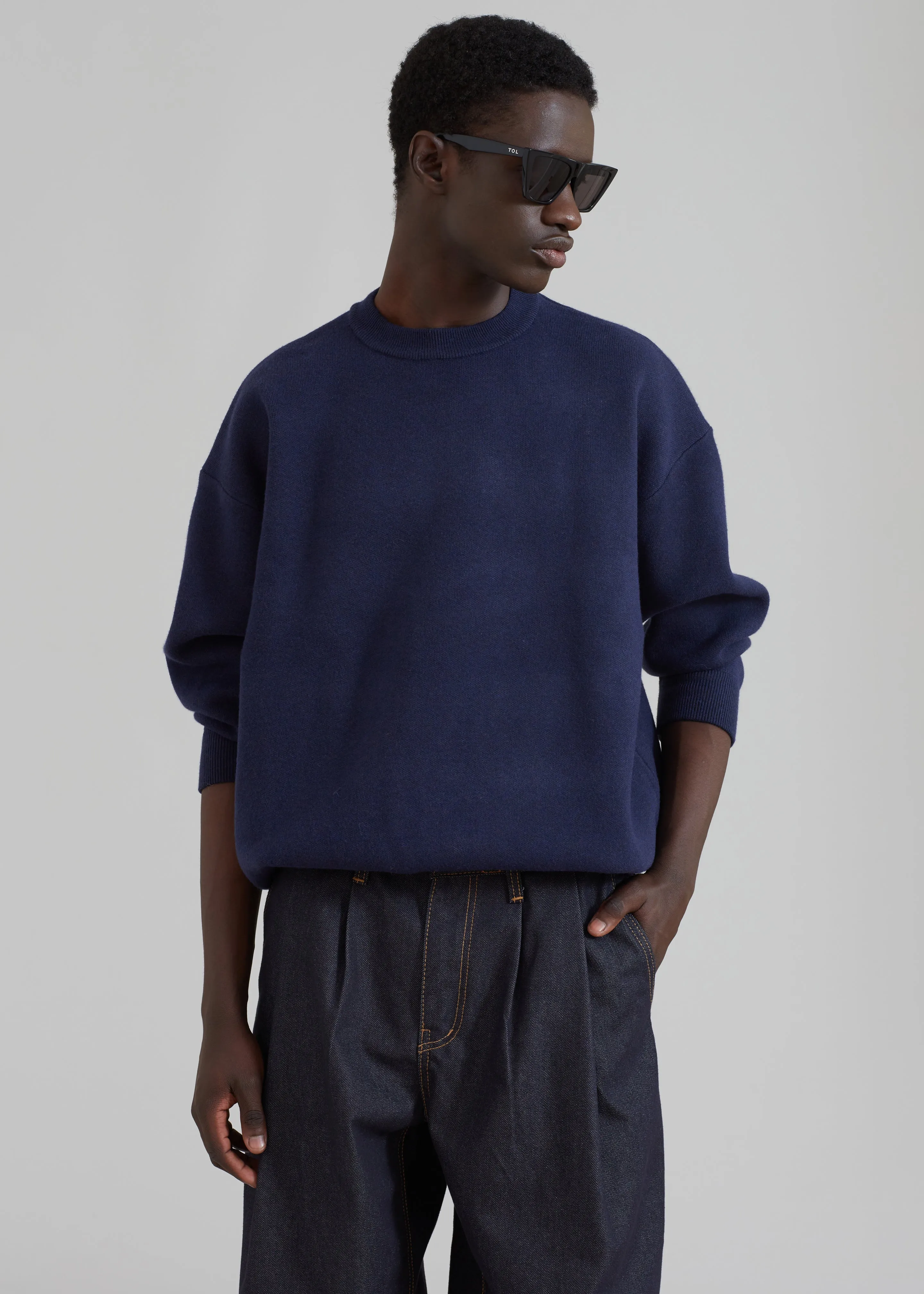 Zayn Jeans - Dark Indigo sold by Frankie Shop product image thumbnail 2