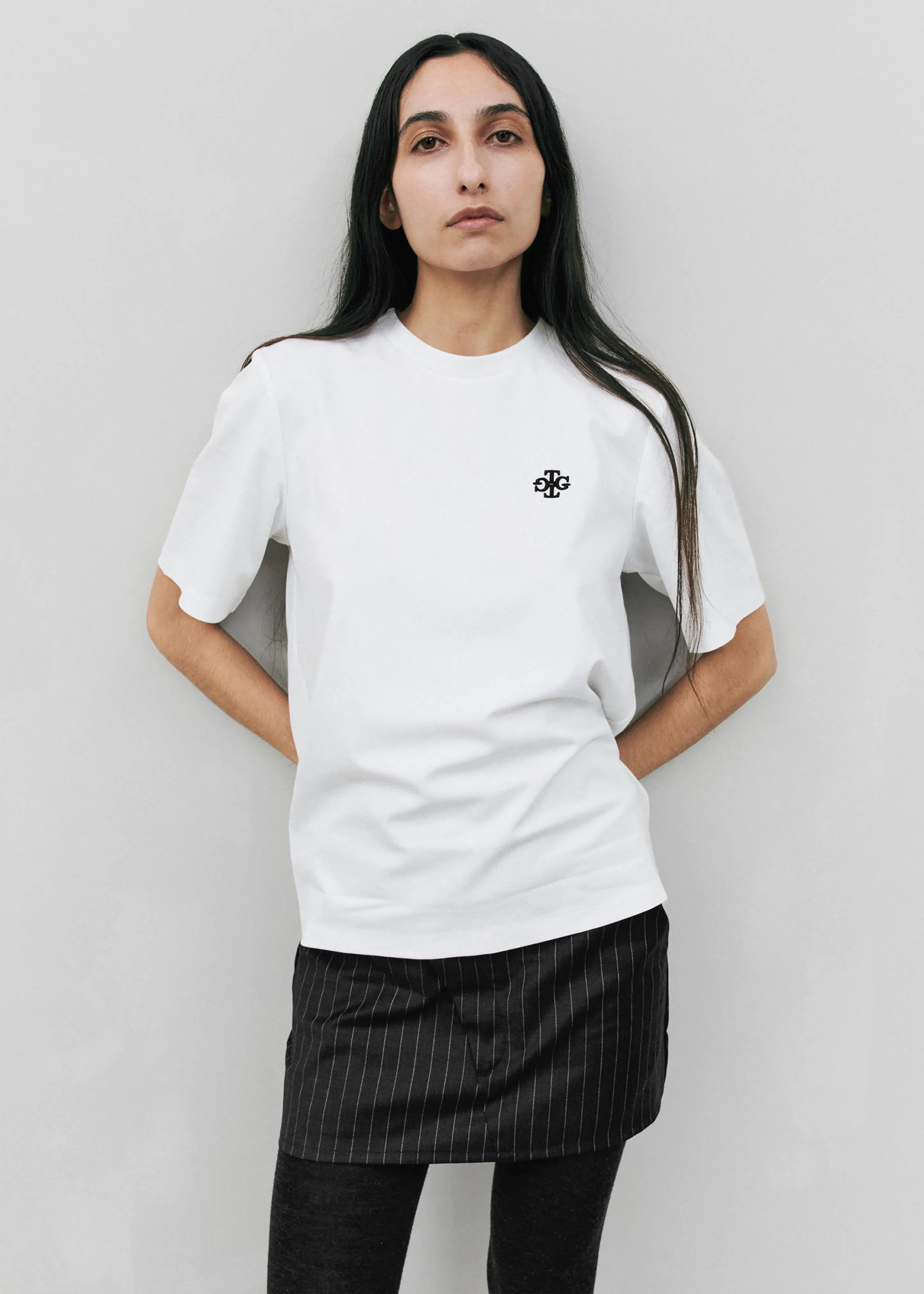 The Garment Logo Tee - White sold by Frankie Shop product image thumbnail 5
