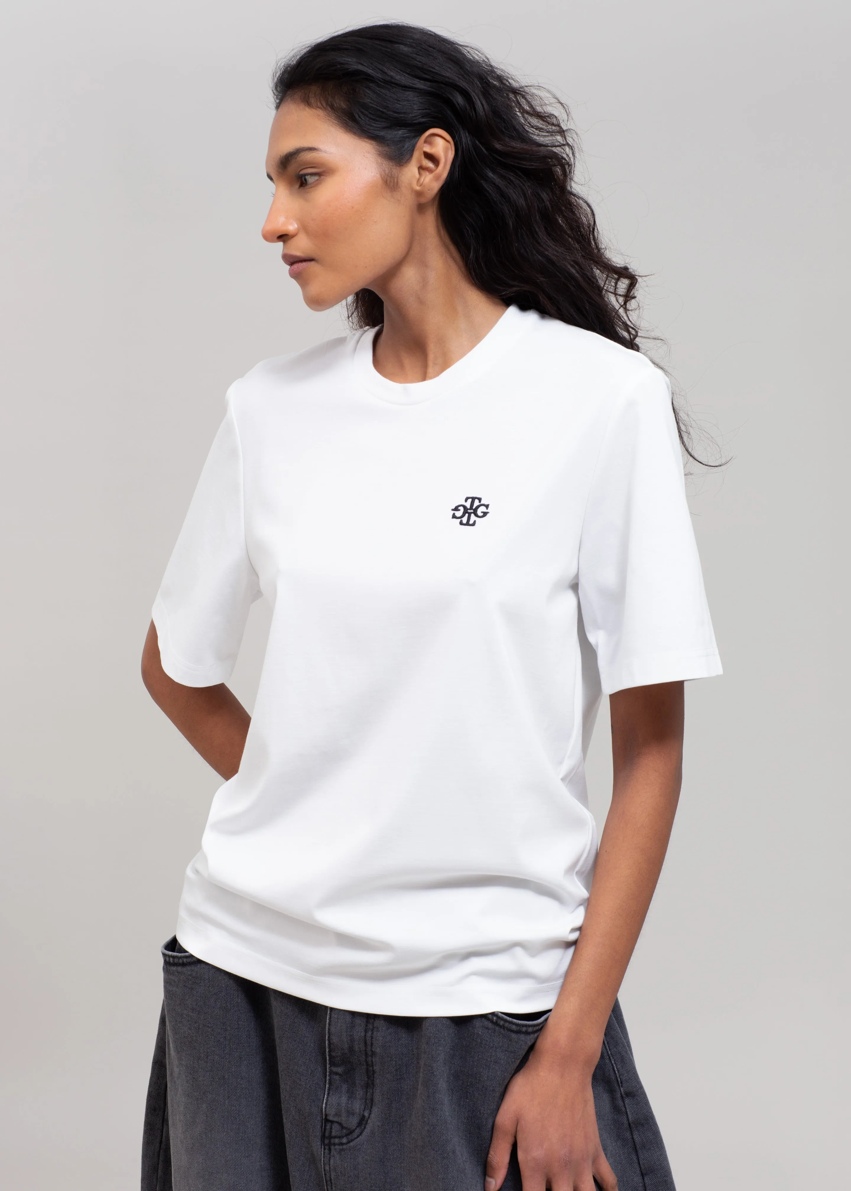 The Garment Logo Tee - White sold by Frankie Shop product image thumbnail 4