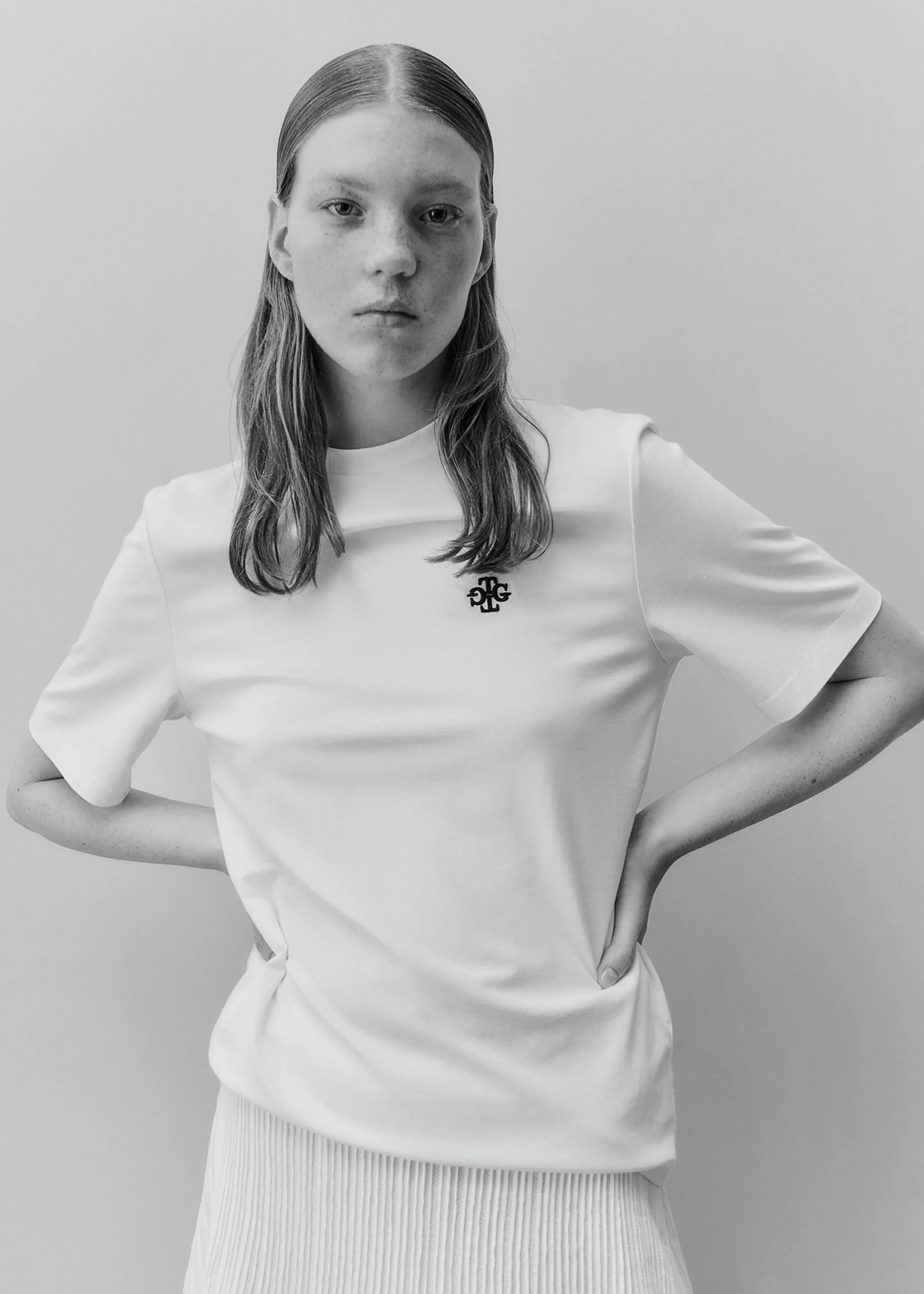 The Garment Logo Tee - White sold by Frankie Shop product image thumbnail 2