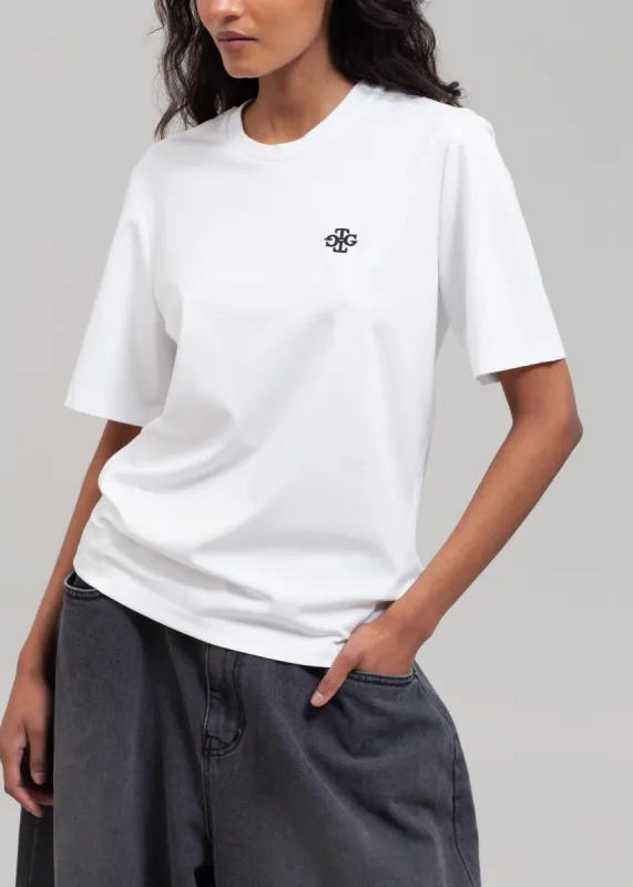 The Garment Logo Tee - White sold by Frankie Shop