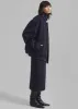 Arley Oversized Bomber - Navy sold by Frankie Shop