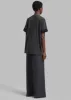 Mani Roll Up Sleeve Tee - Charcoal/Black sold by Frankie Shop