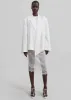 Geneva Wrap Blazer - White sold by Frankie Shop