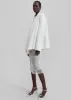 Geneva Wrap Blazer - White sold by Frankie Shop