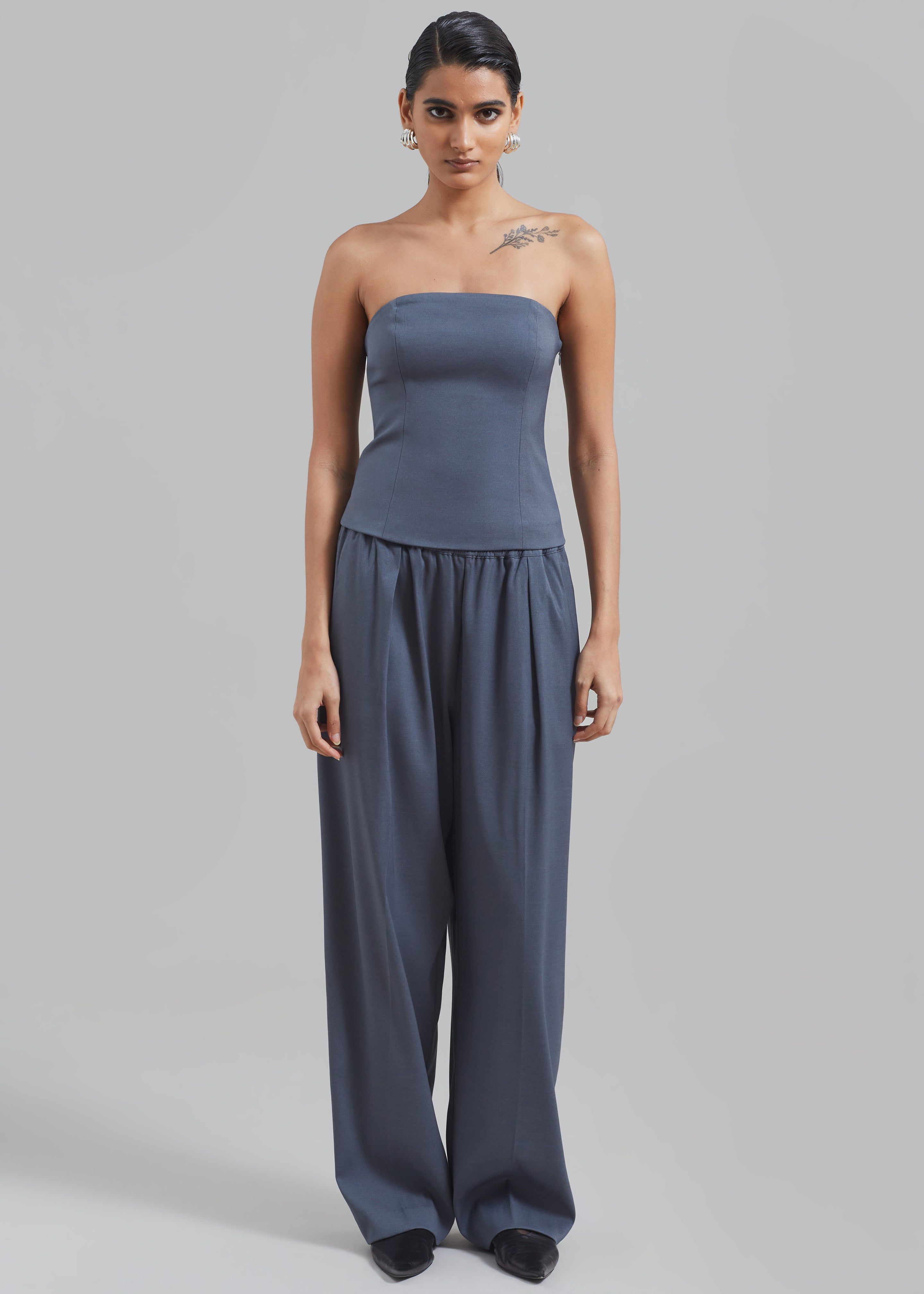 Samsøe Samsøe Julia Pants - Turbulence sold by Frankie Shop product image thumbnail 4