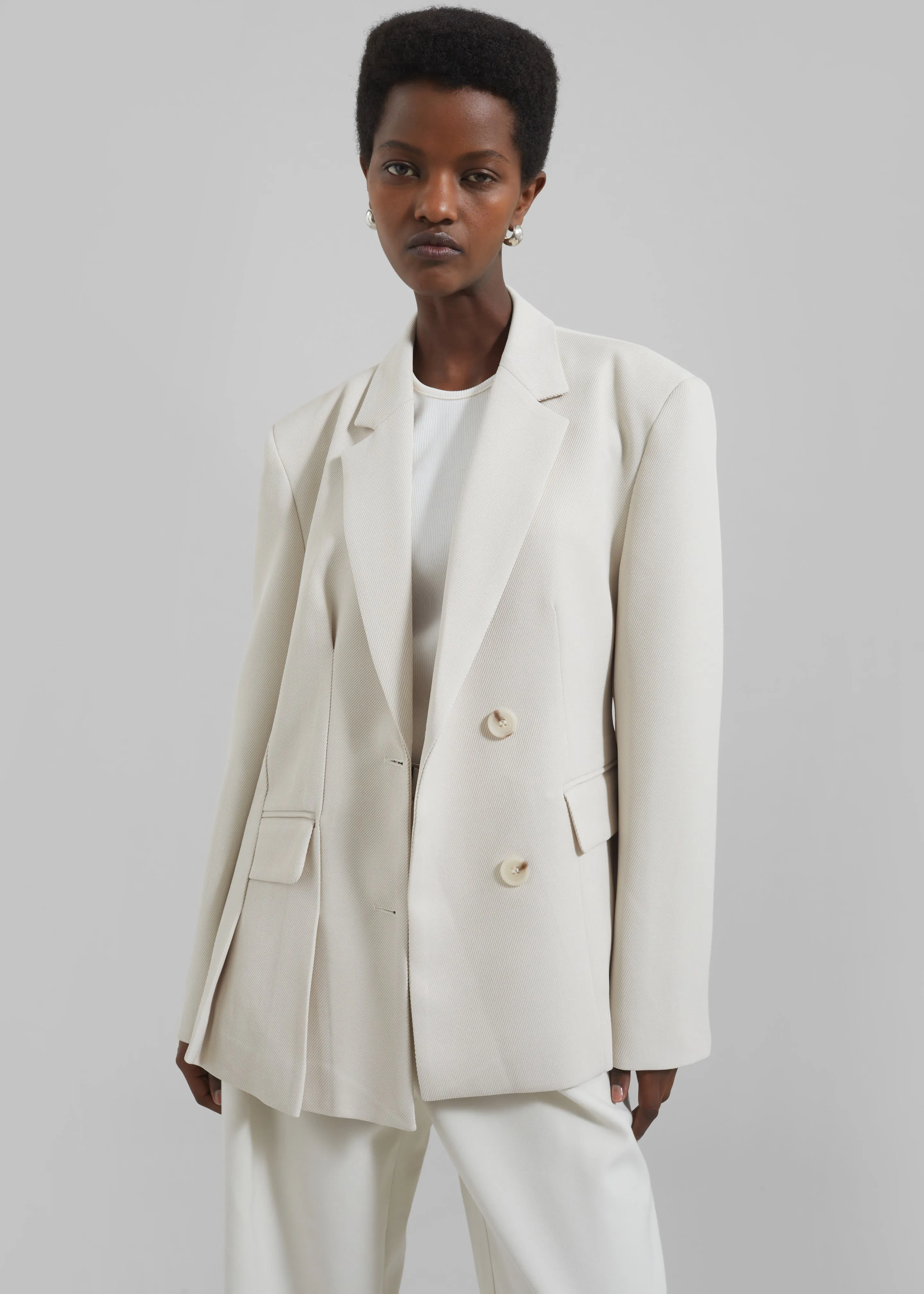 Emy Blazer - Beige sold by Frankie Shop product image thumbnail 4