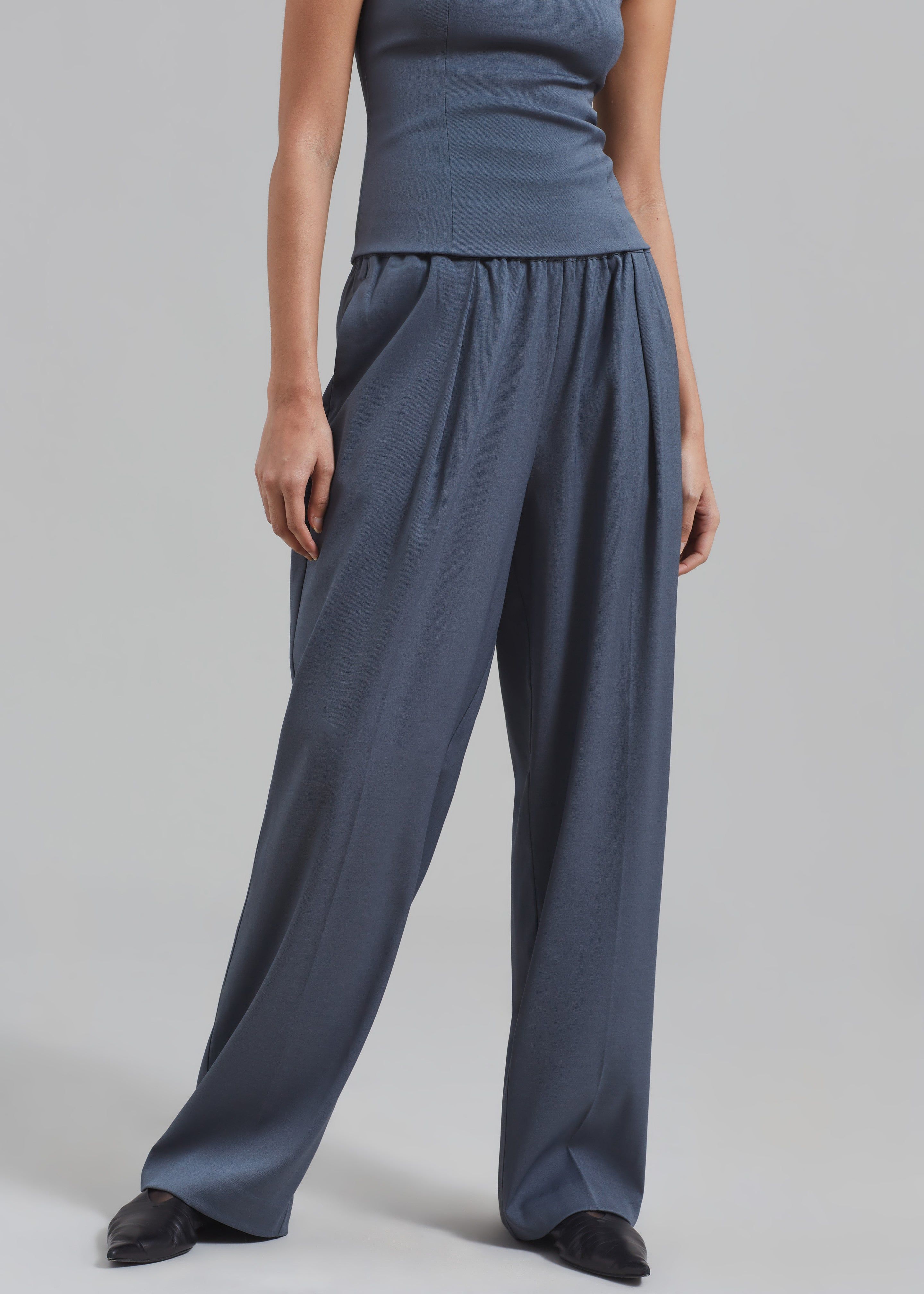 Samsøe Samsøe Julia Pants - Turbulence sold by Frankie Shop product image thumbnail 5