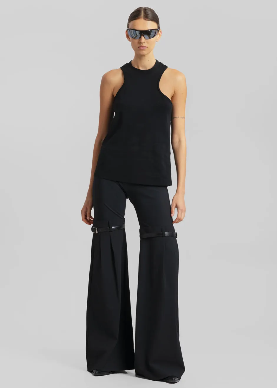 Coperni Hybrid Flare Trousers - Black sold by Frankie Shop