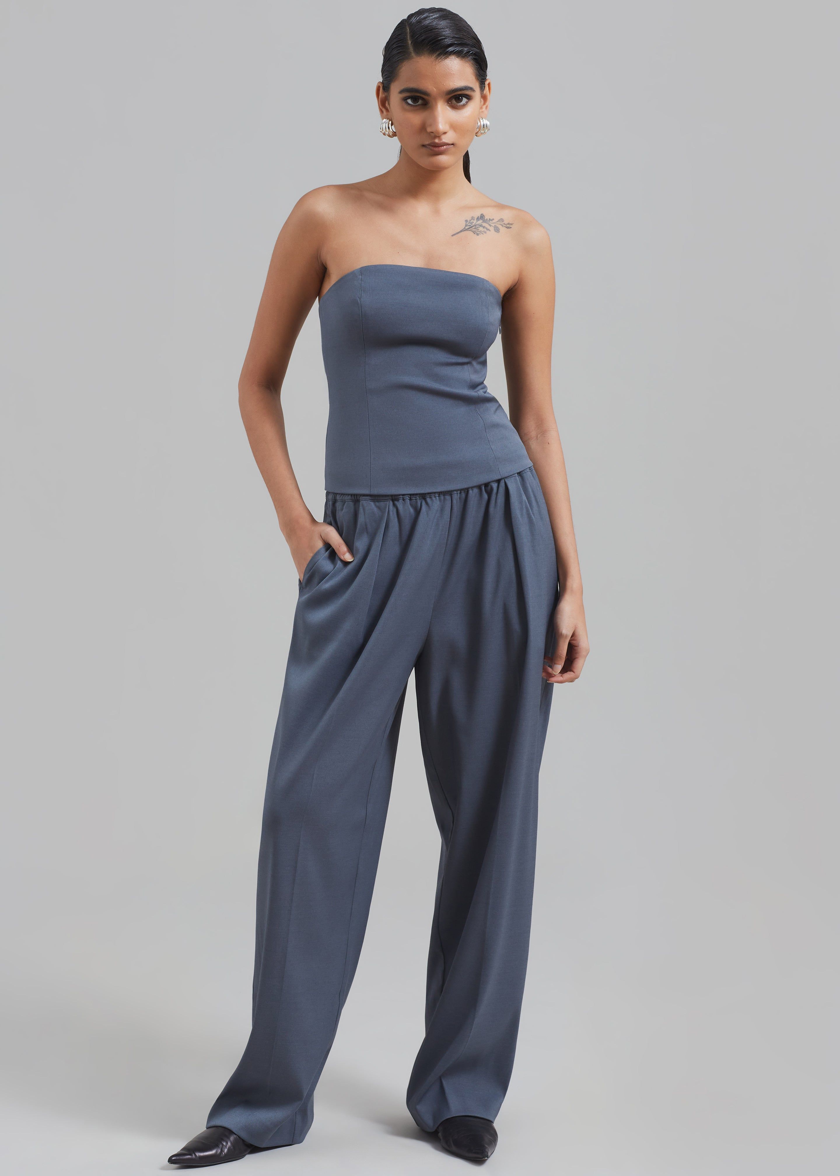 Samsøe Samsøe Julia Pants - Turbulence sold by Frankie Shop
