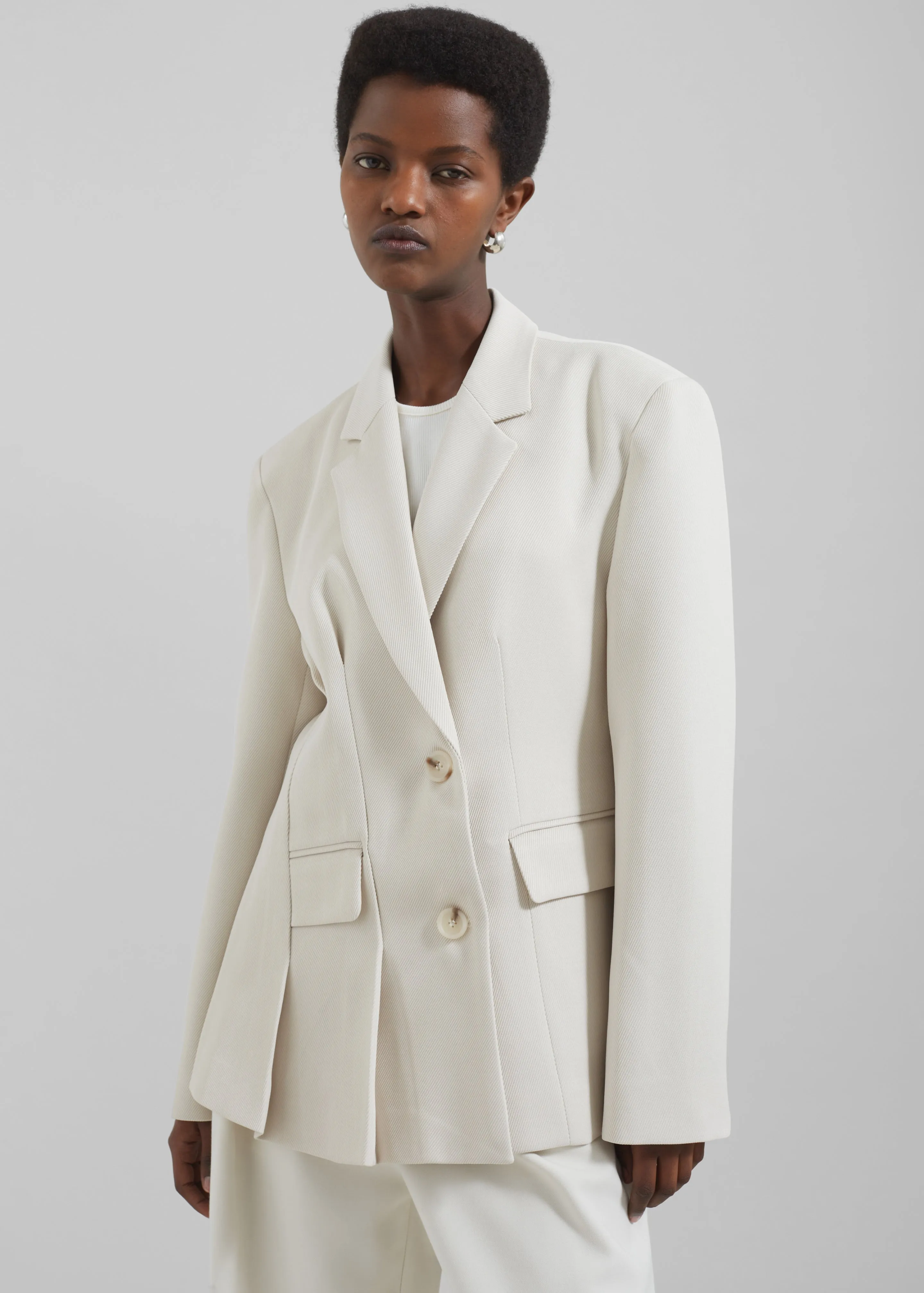 Emy Blazer - Beige sold by Frankie Shop