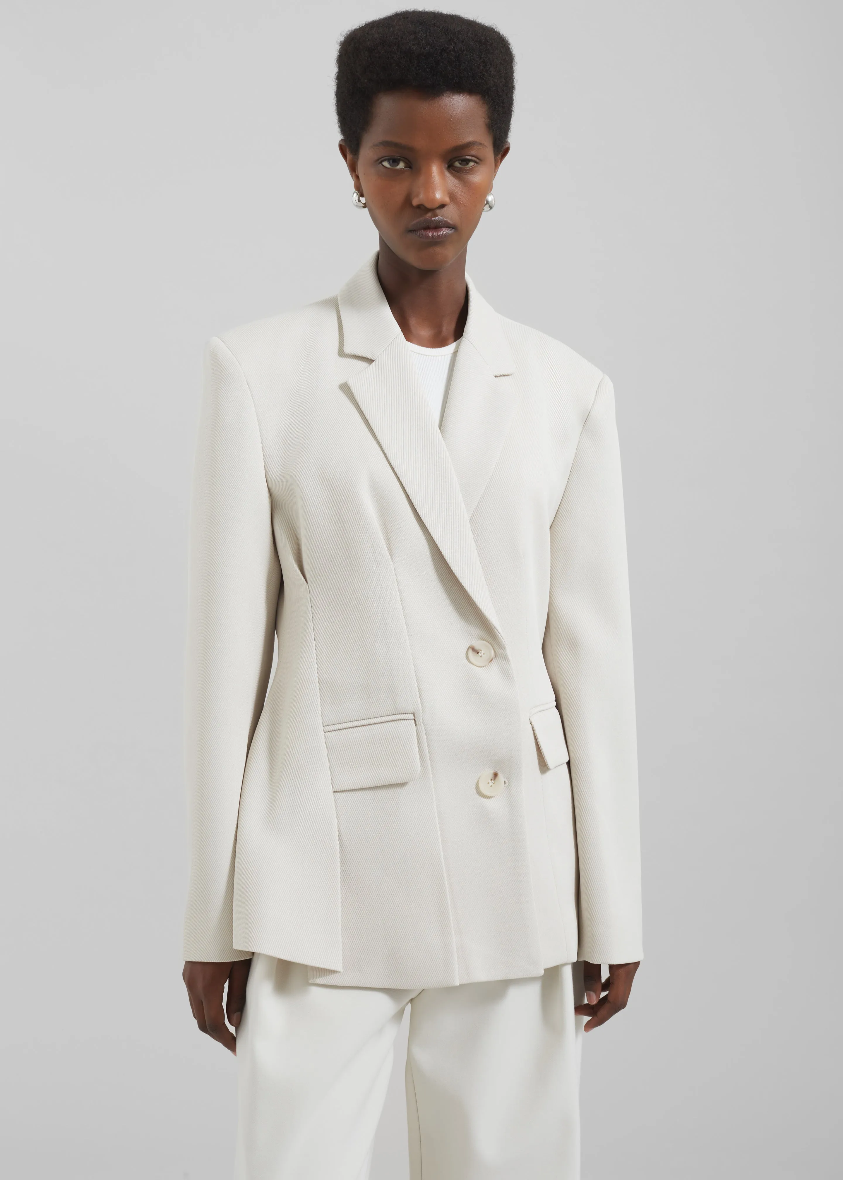 Emy Blazer - Beige sold by Frankie Shop product image thumbnail 5