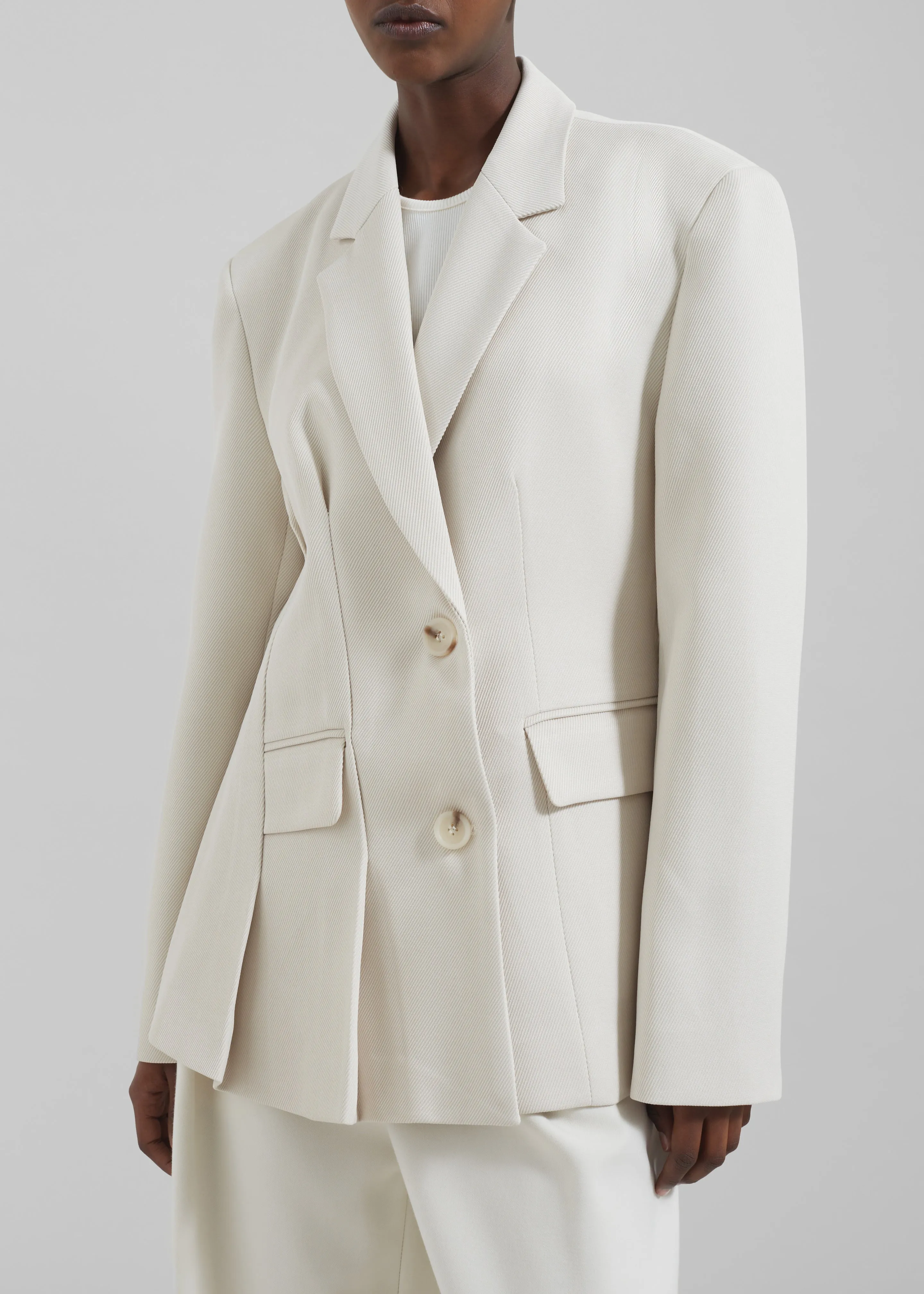 Emy Blazer - Beige sold by Frankie Shop product image thumbnail 3