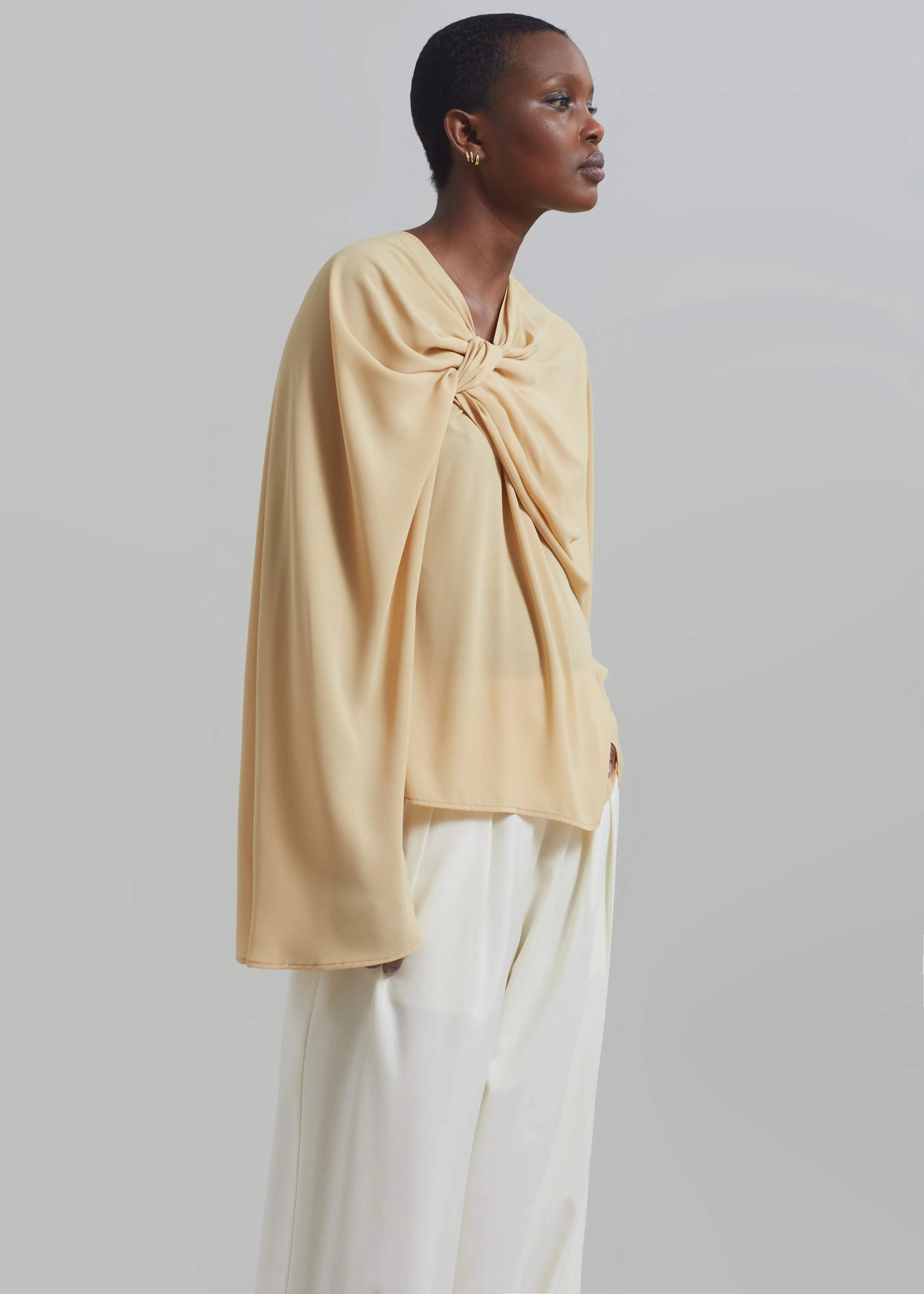 Beaufille Leni Blouse - Butter sold by Frankie Shop product image thumbnail 4