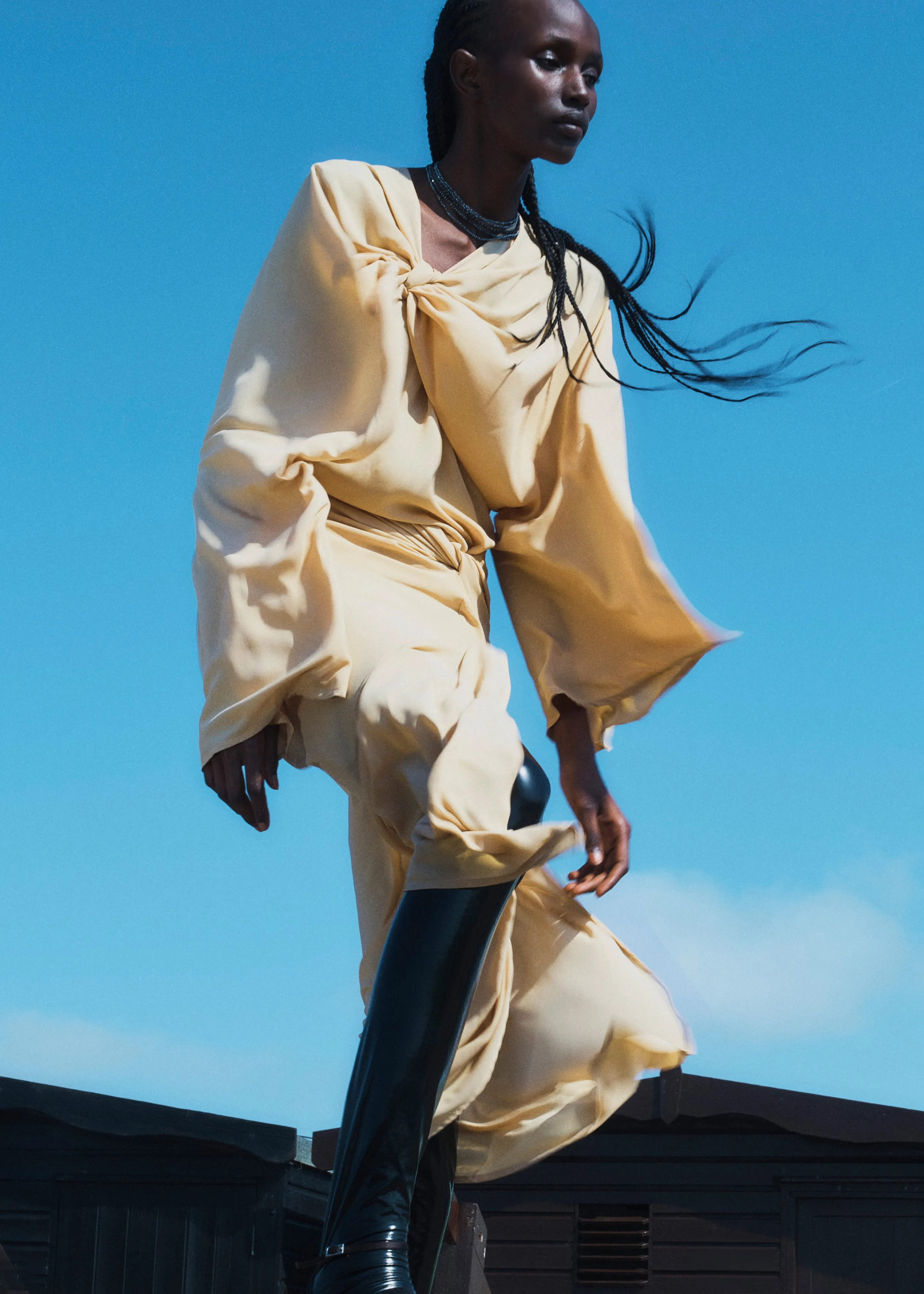 Beaufille Leni Blouse - Butter sold by Frankie Shop product image thumbnail 2